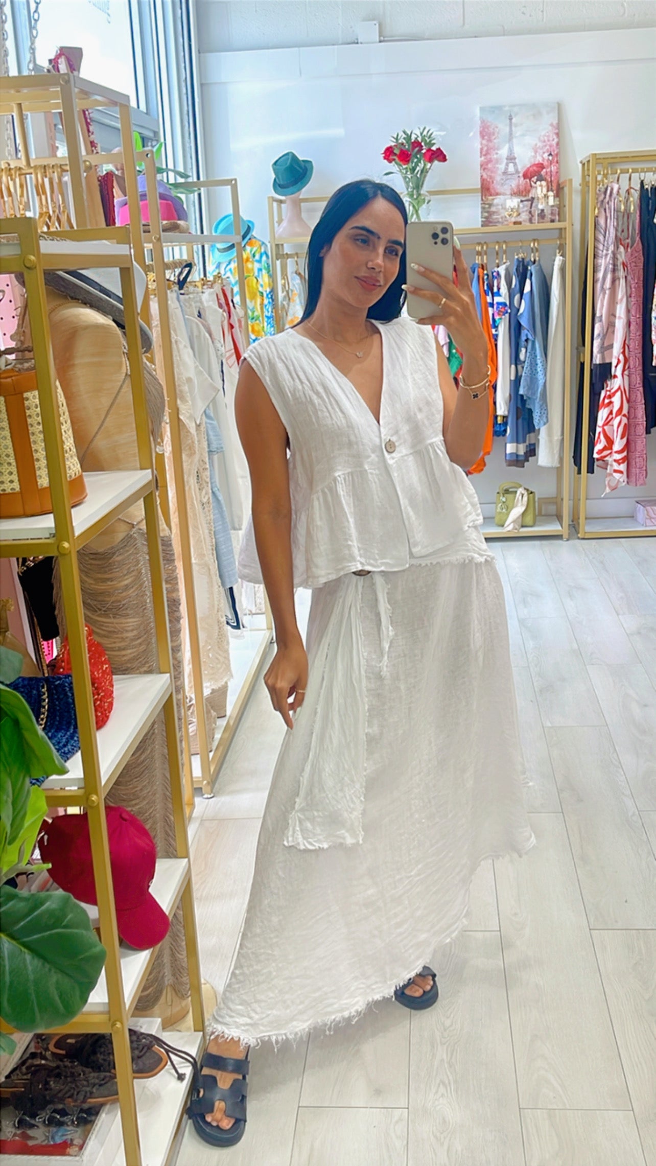 Sara Linen Set