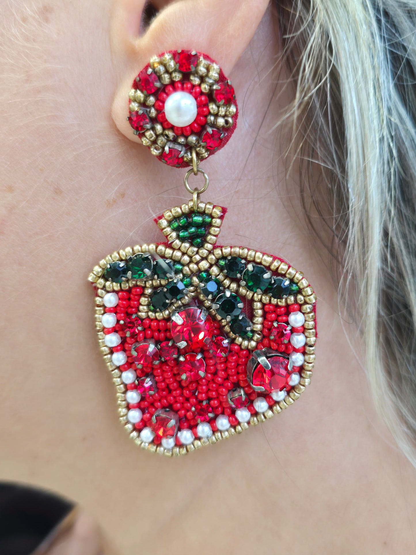 Strawberry Earing