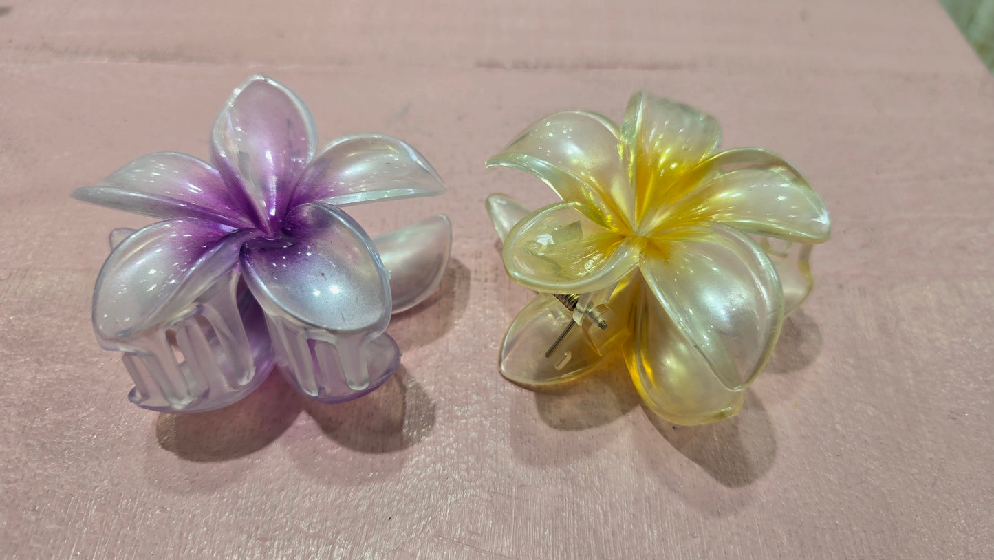 Flower Hair Clips