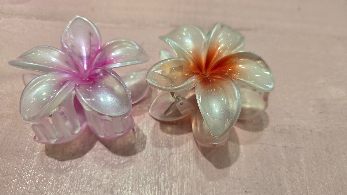 Flower Hair Clips