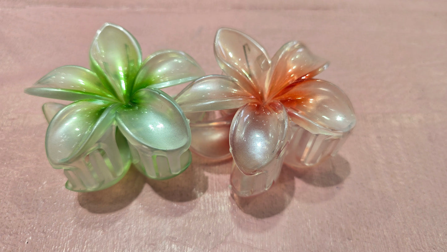 Flower Hair Clips