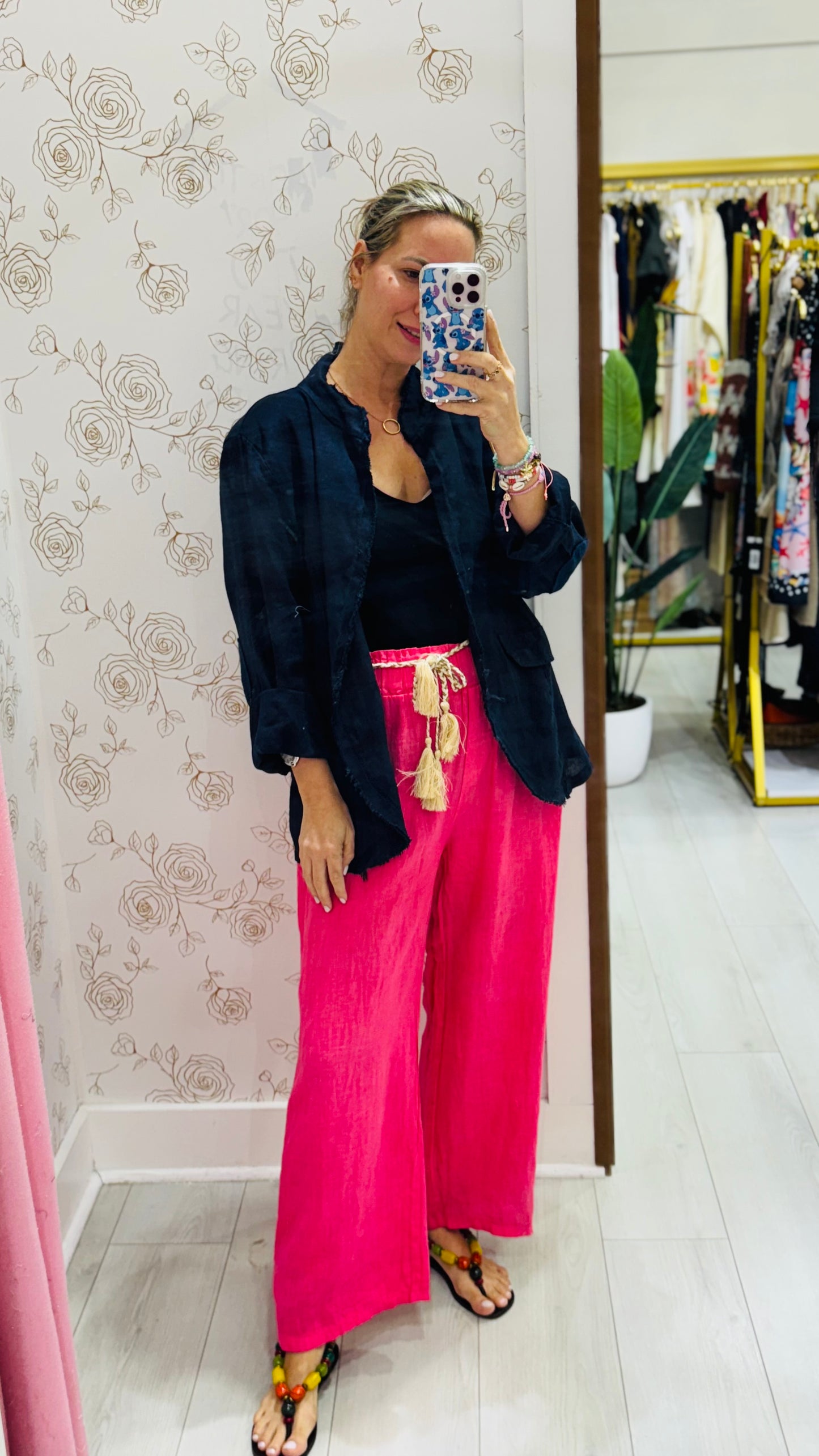 Rebeca Linen Jacket