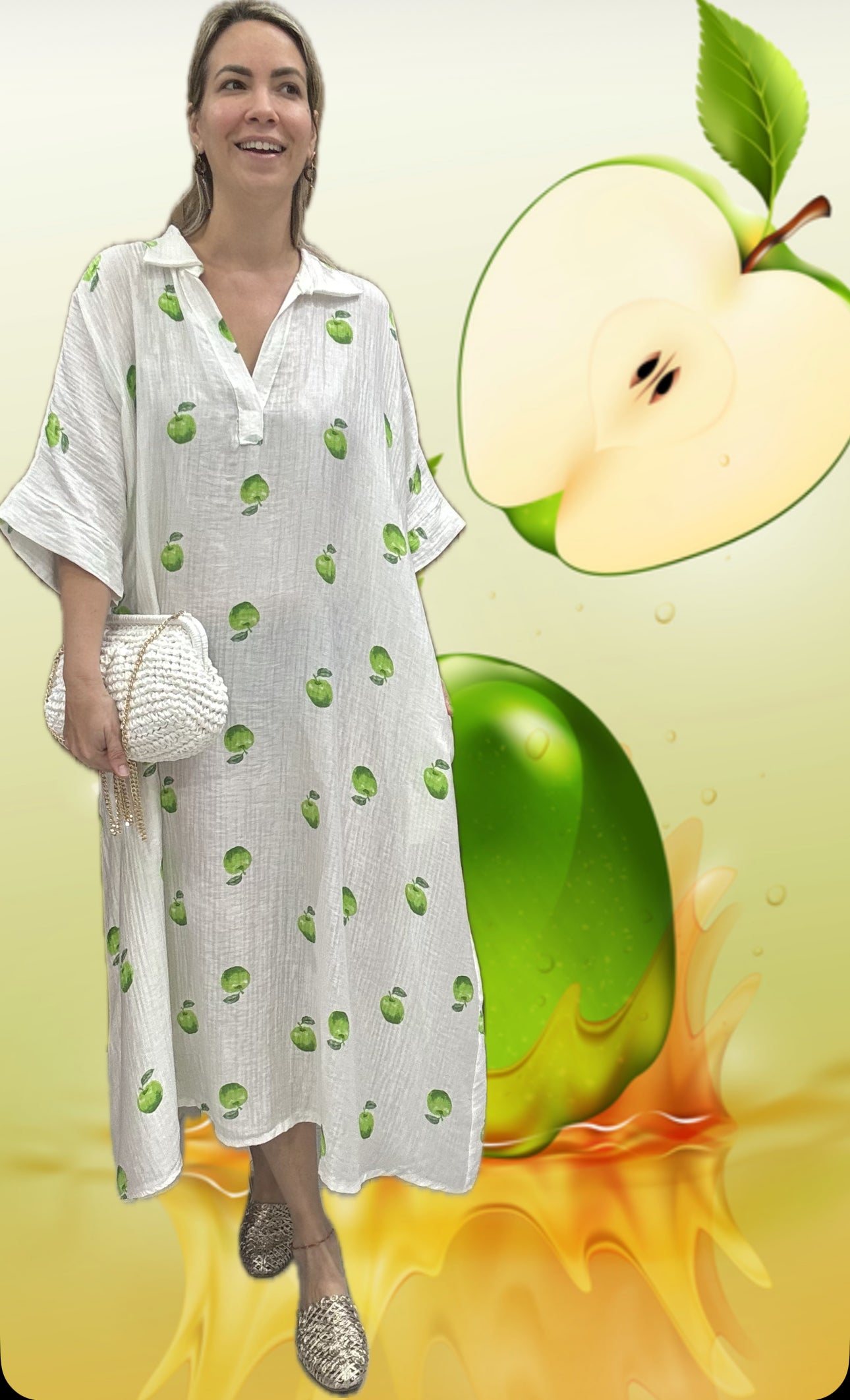 Green Apple Dress