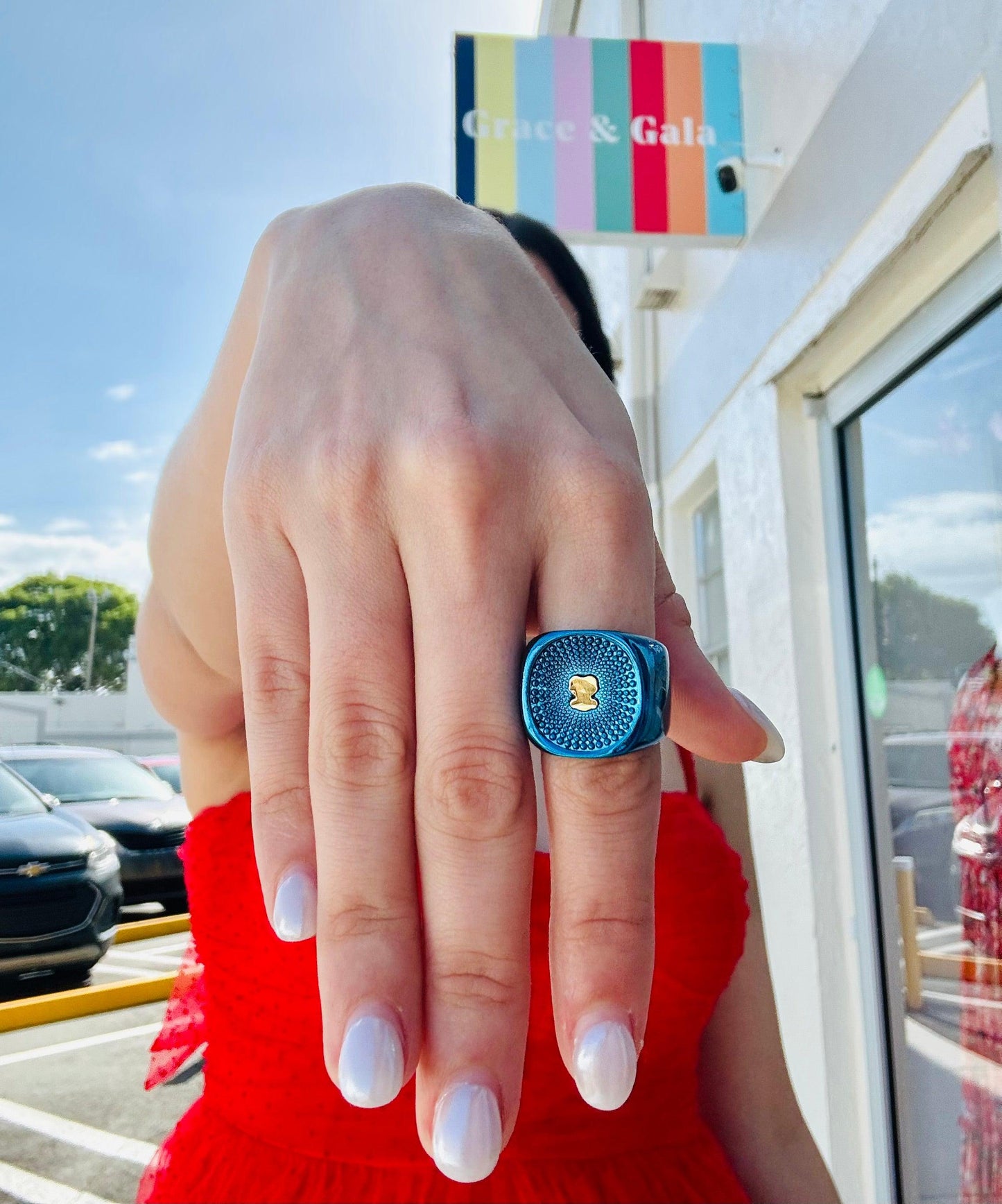 Ring T-Bear Gold