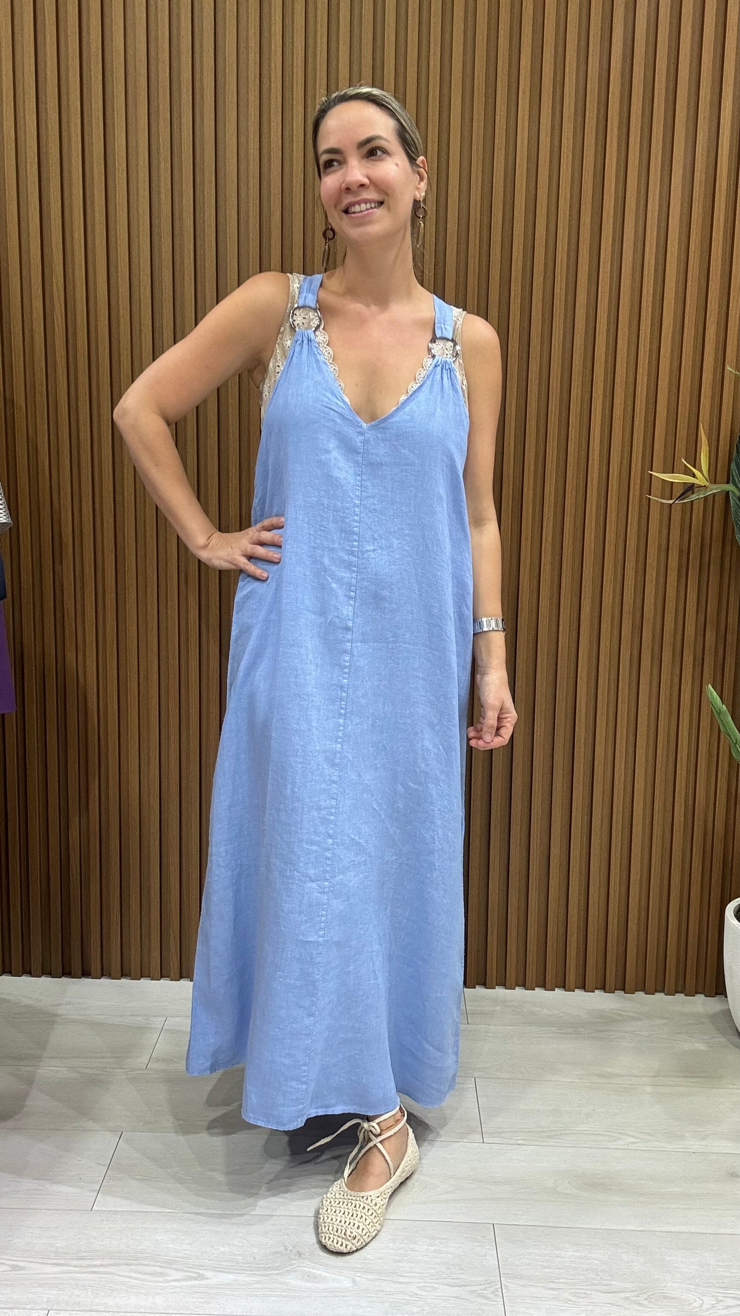 Mulan Linen Dress