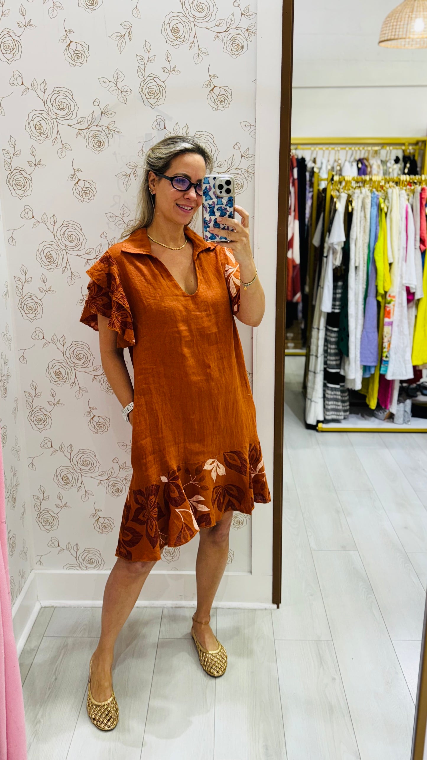 Laila Linen Dress