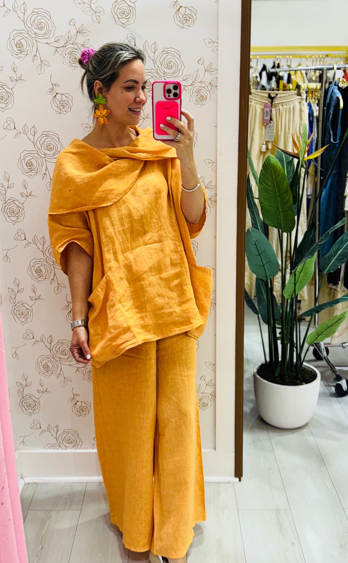 Elsa Linen Blouse
