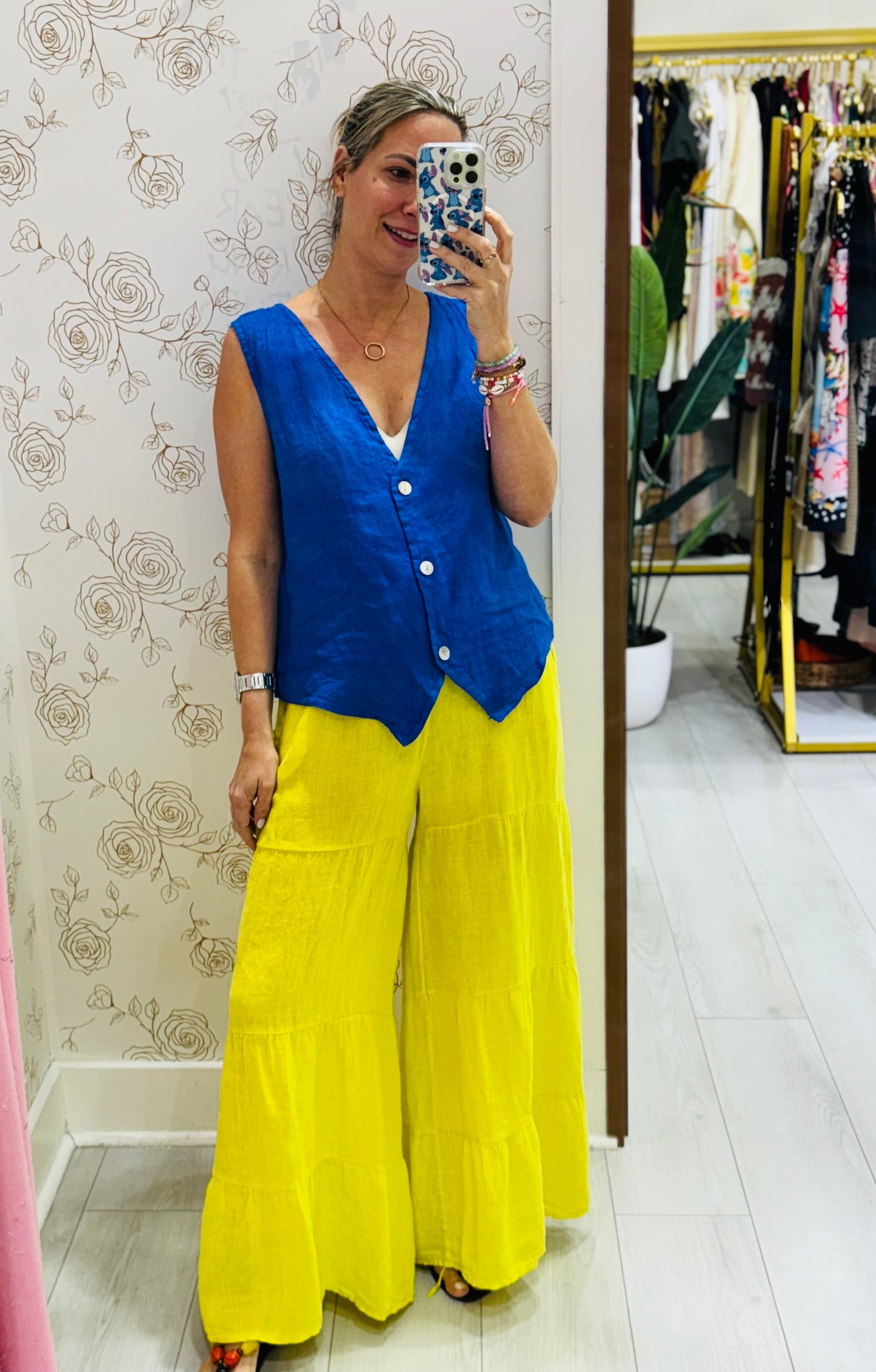 Juliana Linen Pant