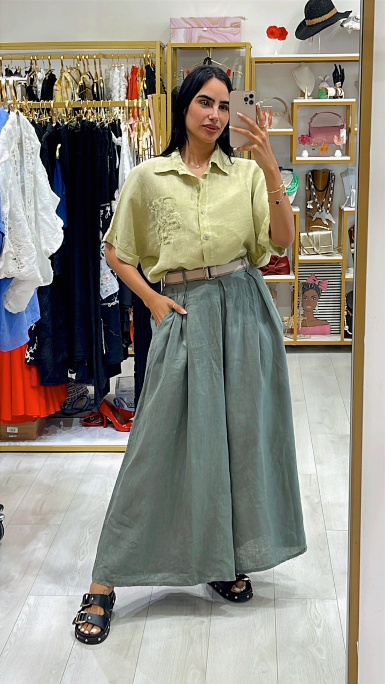 Aurora Linen Blouse
