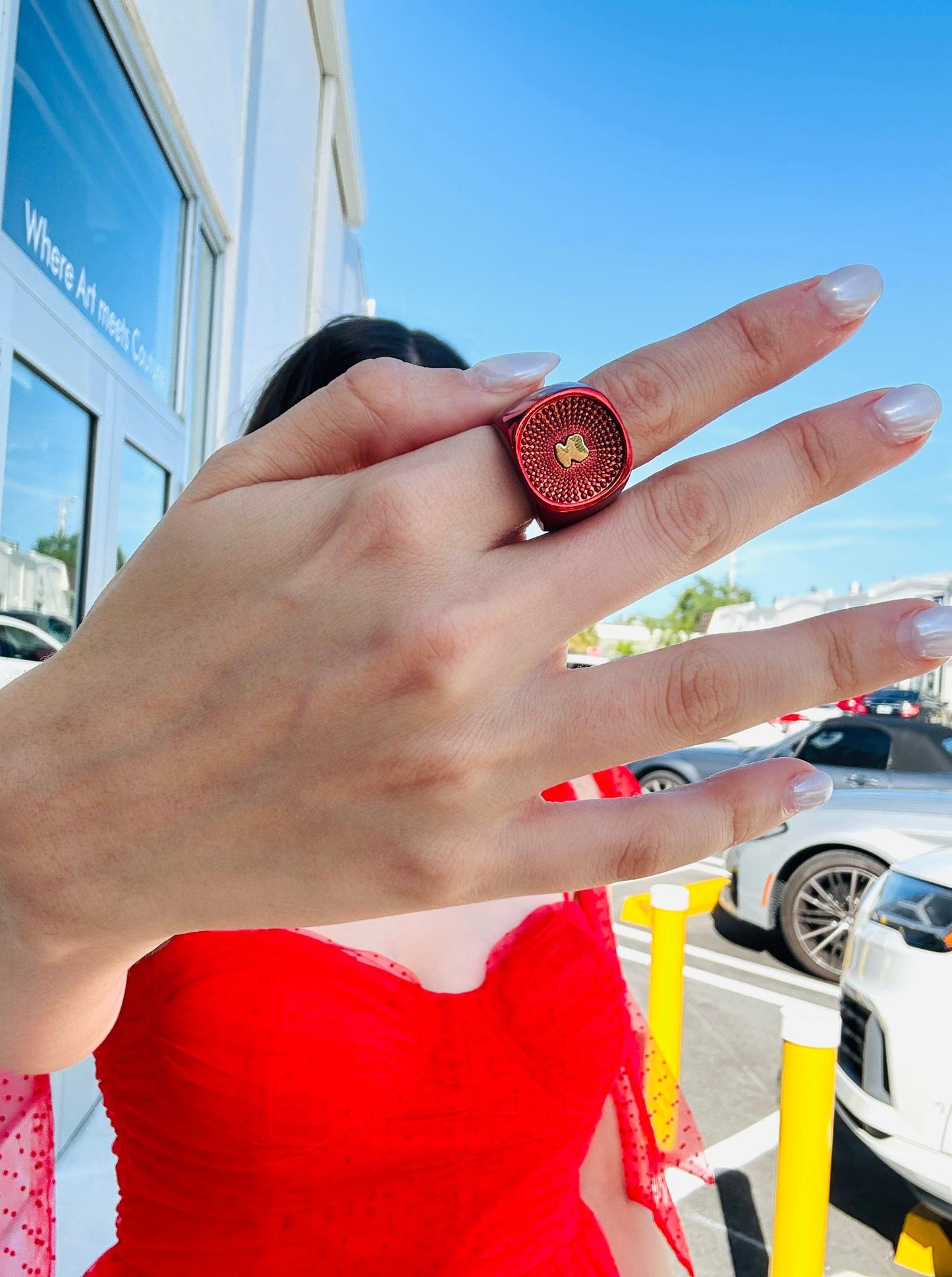 Ring T-Bear Gold