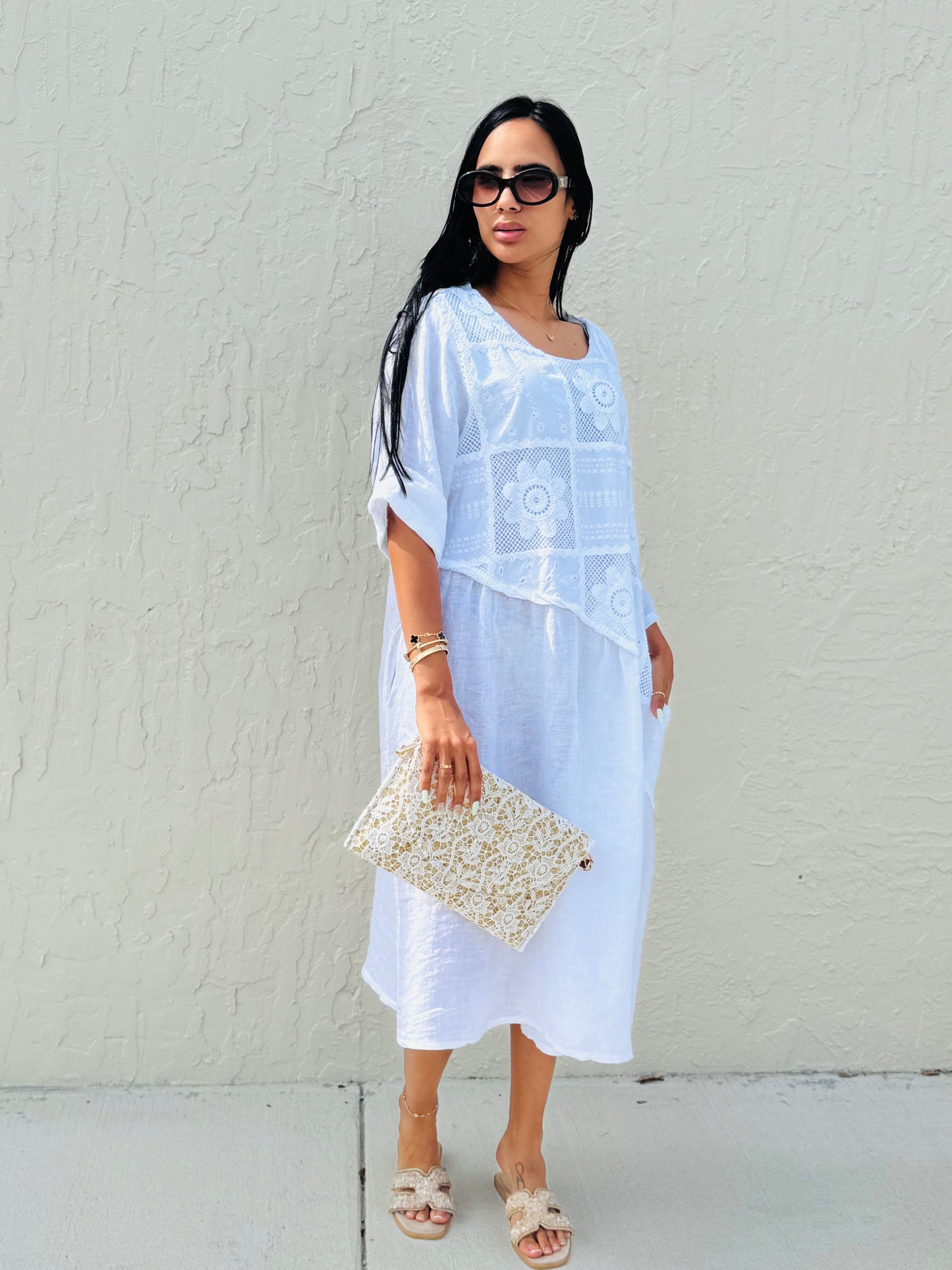 Roxy Linen Dress