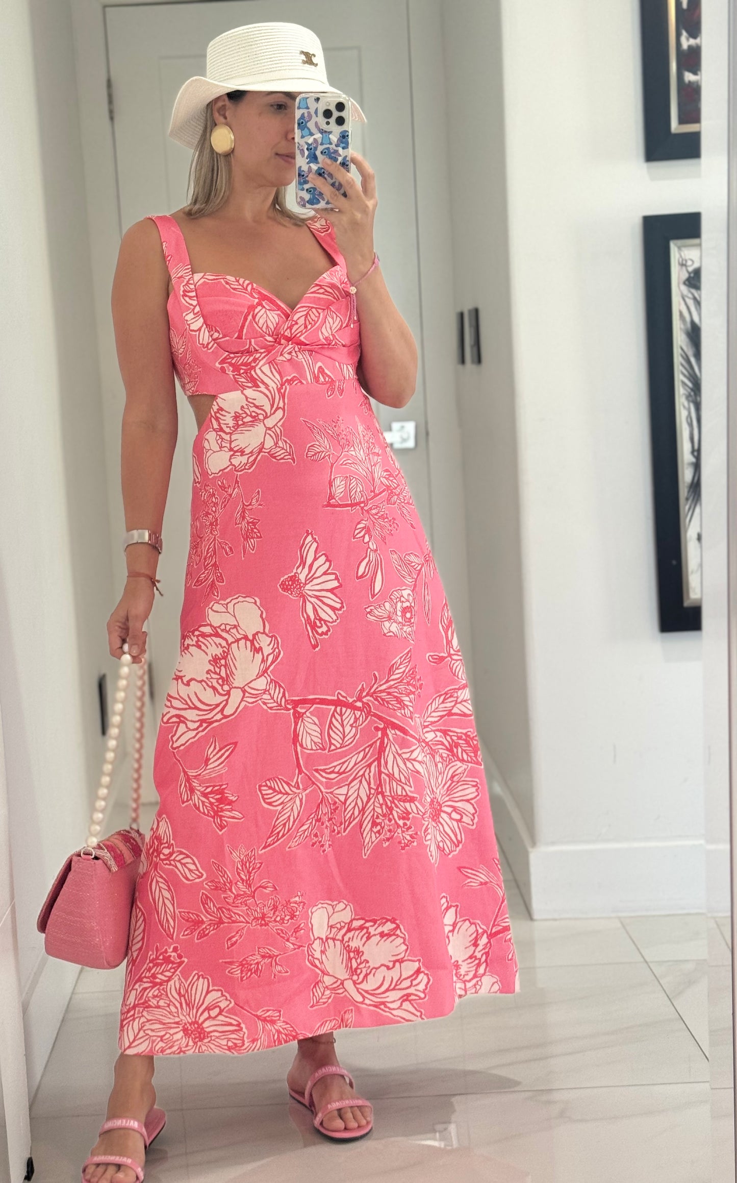 Maiden Pink Floral Dress