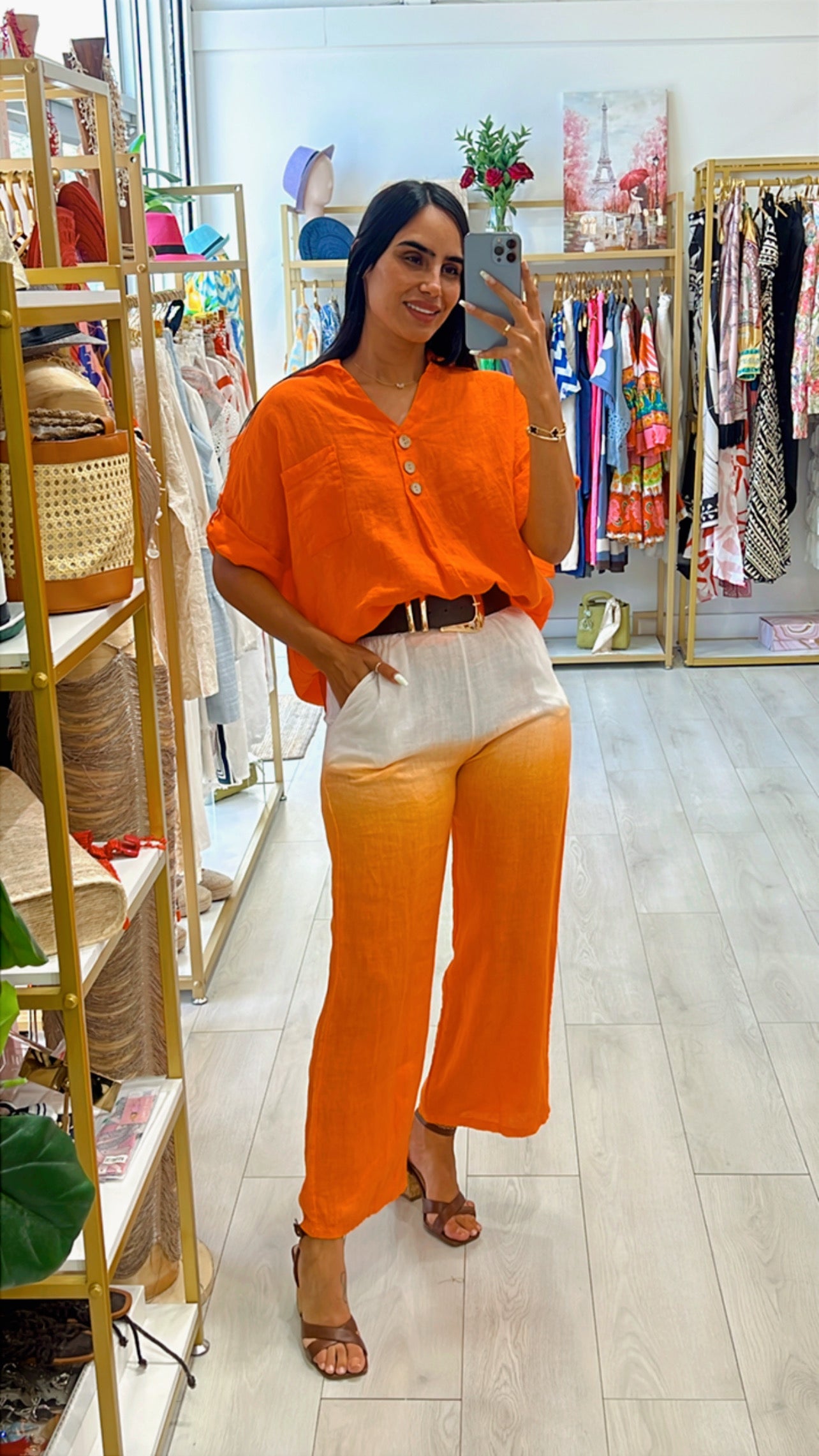 Alana Linen Pant