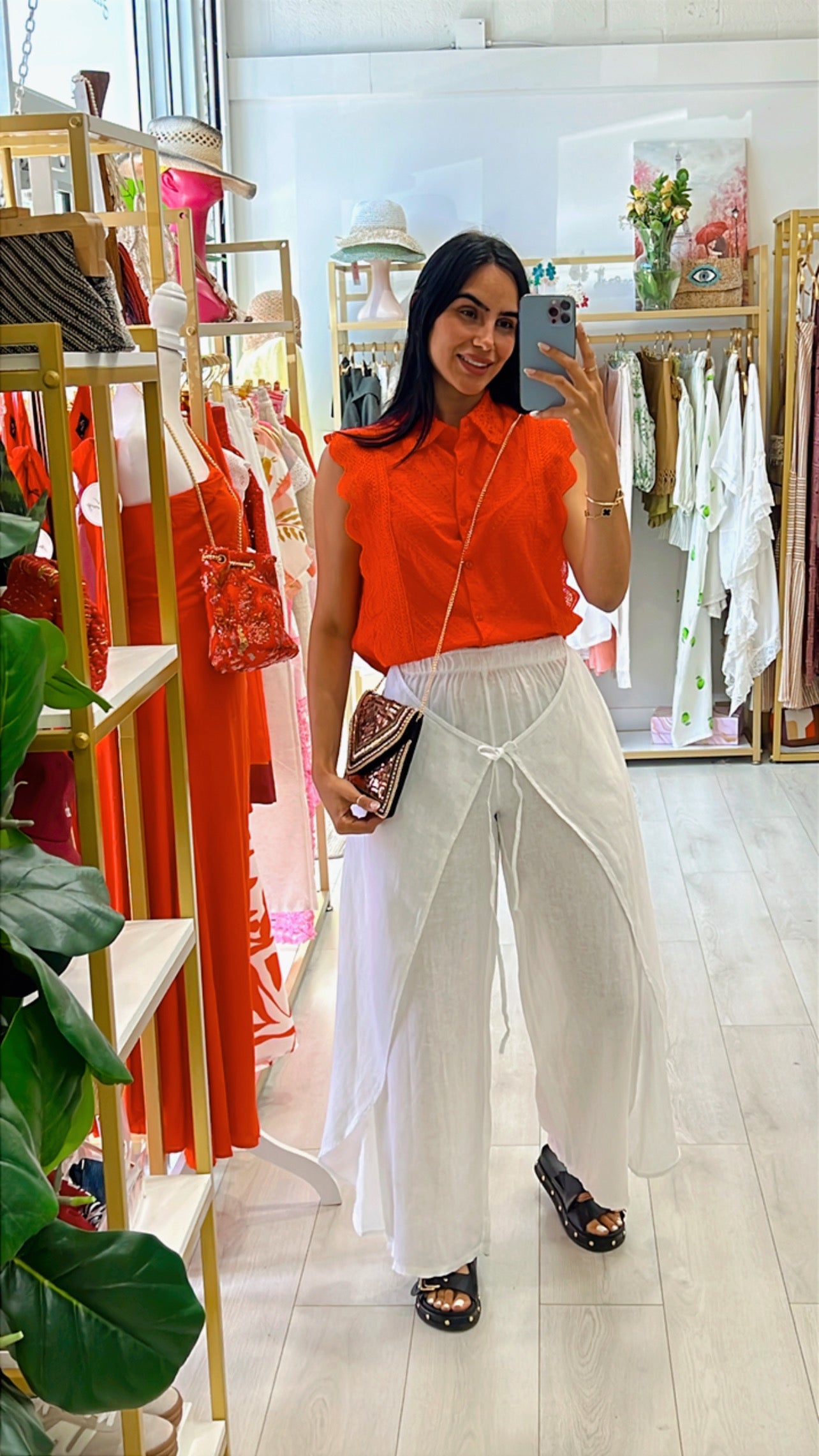 Esther Linen Pant