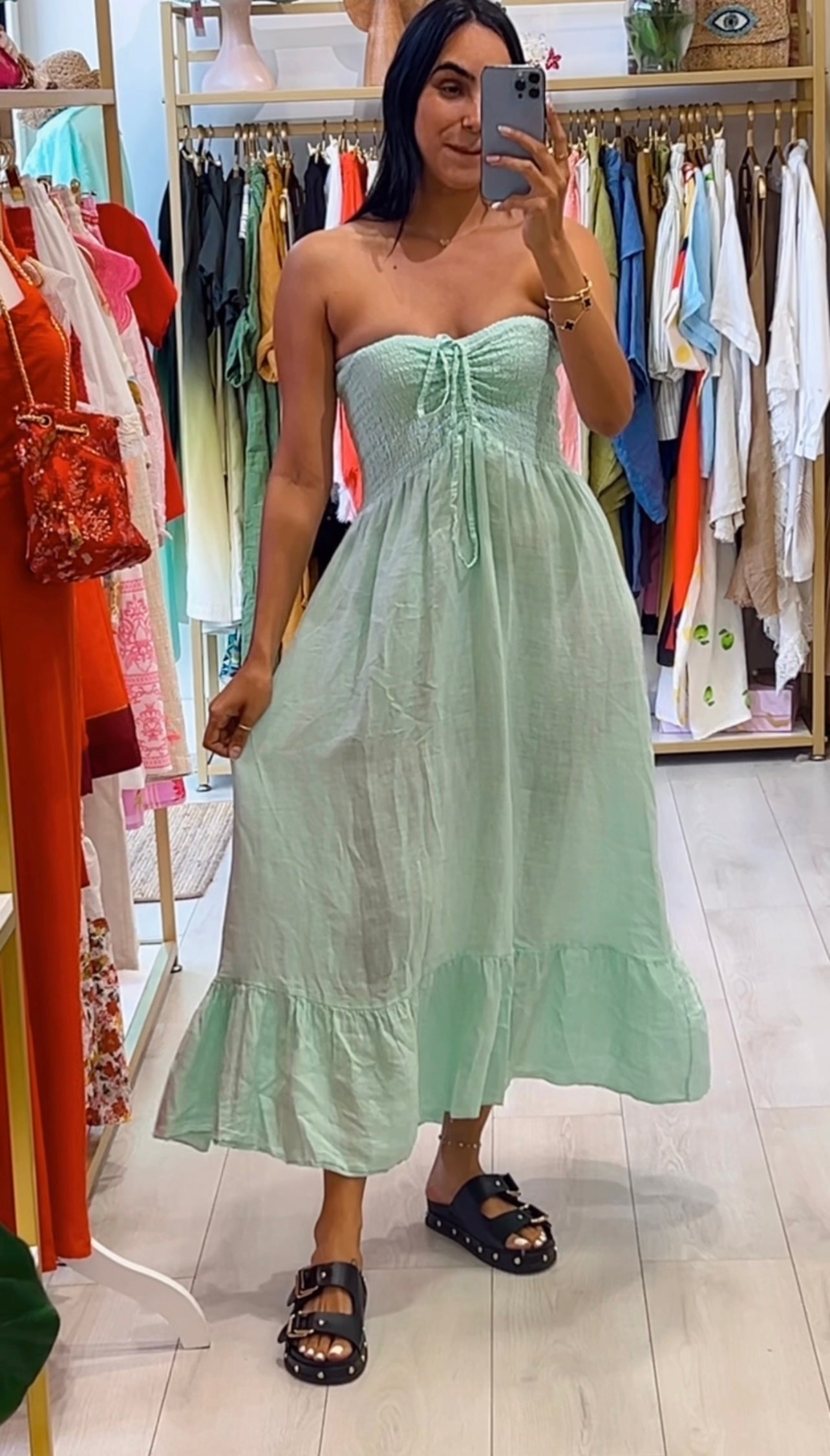 Yadira Linen Dress