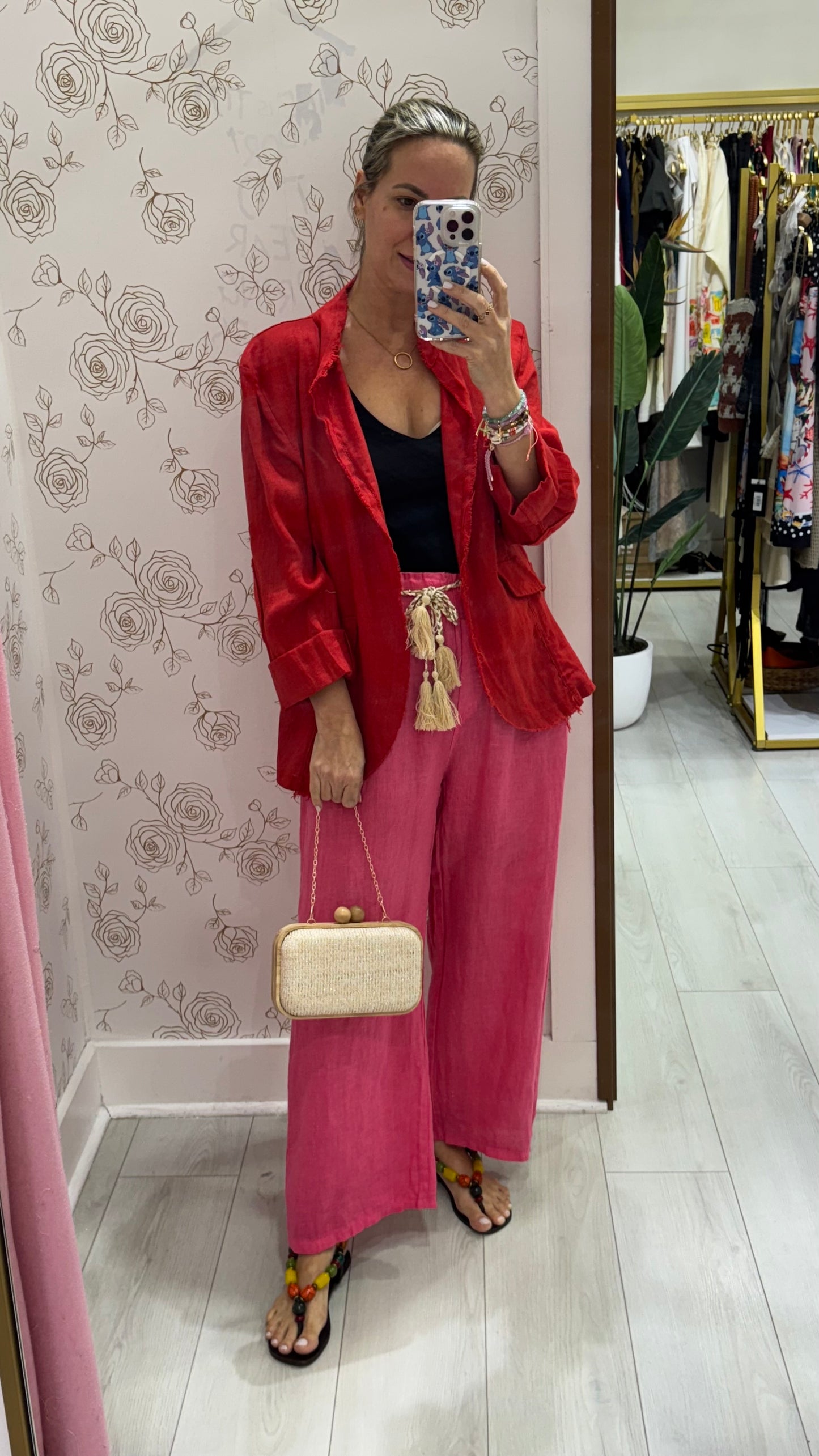 Rebeca Linen Jacket
