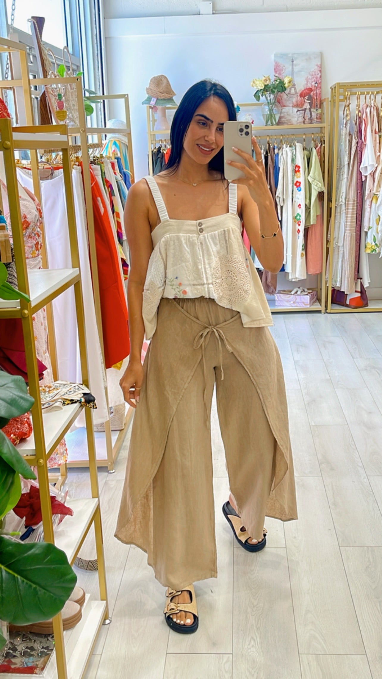 Esther Linen Pant