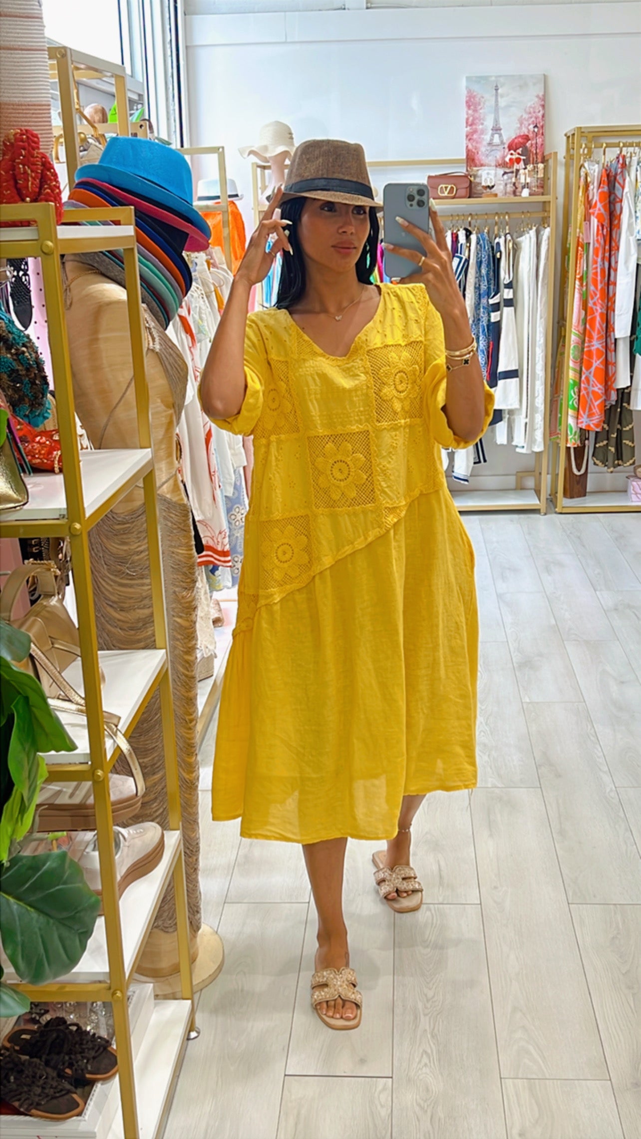 Roxy Linen Dress