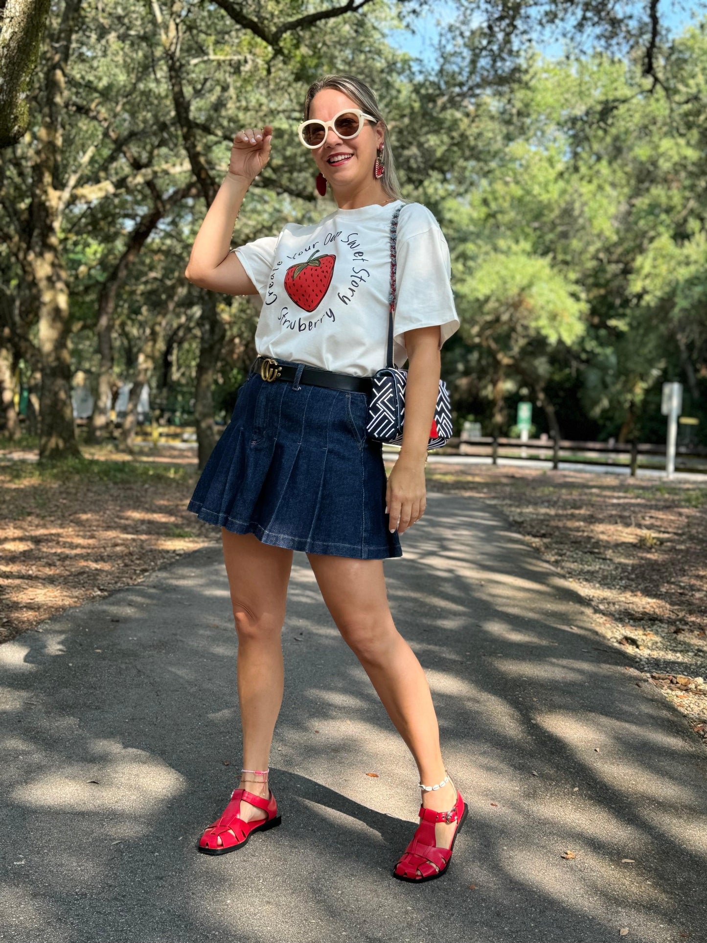 Vibra Jean Skirt