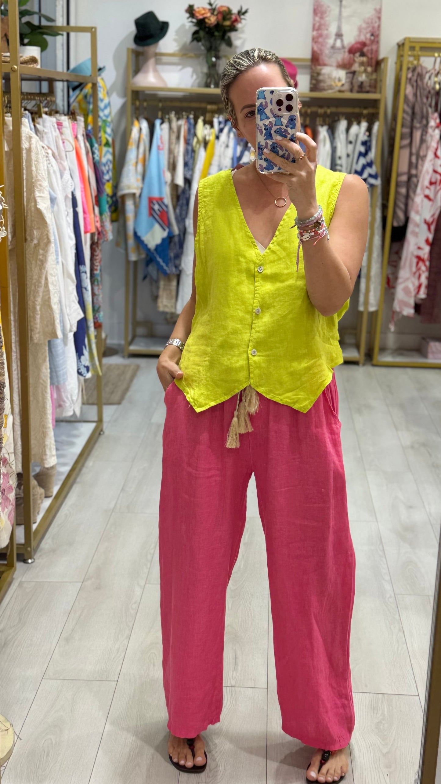 Brenda Linen Jacket