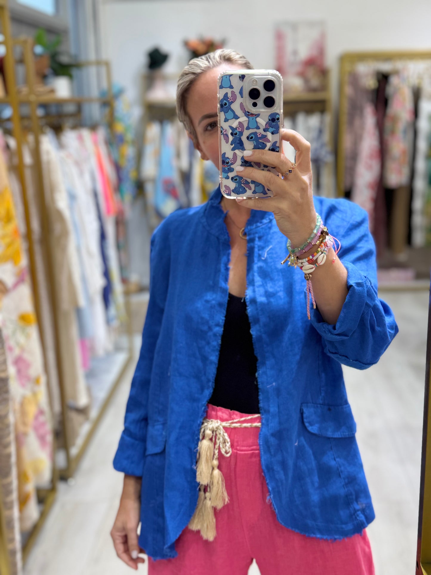 Rebeca Linen Jacket