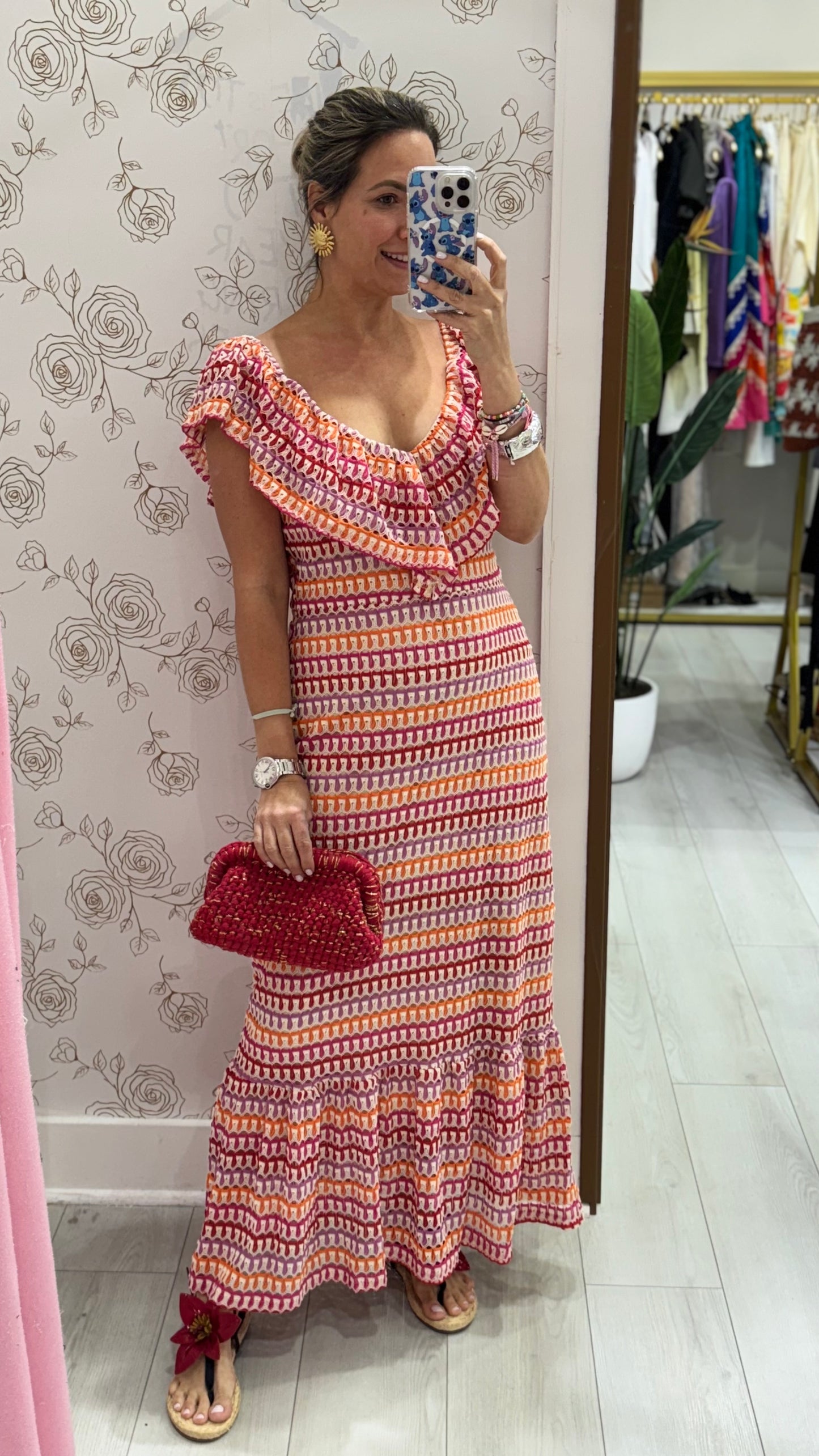 Ayme Crochet Dress