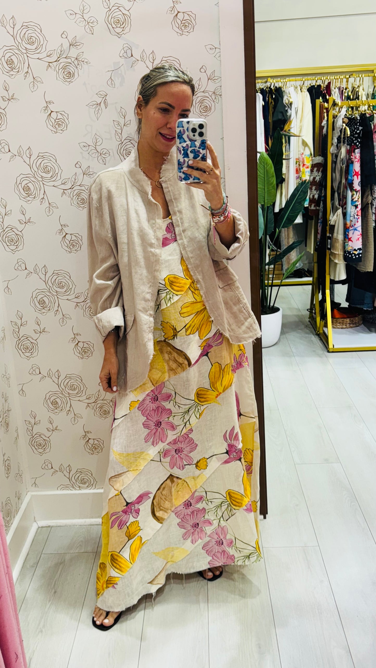 Rebeca Linen Jacket