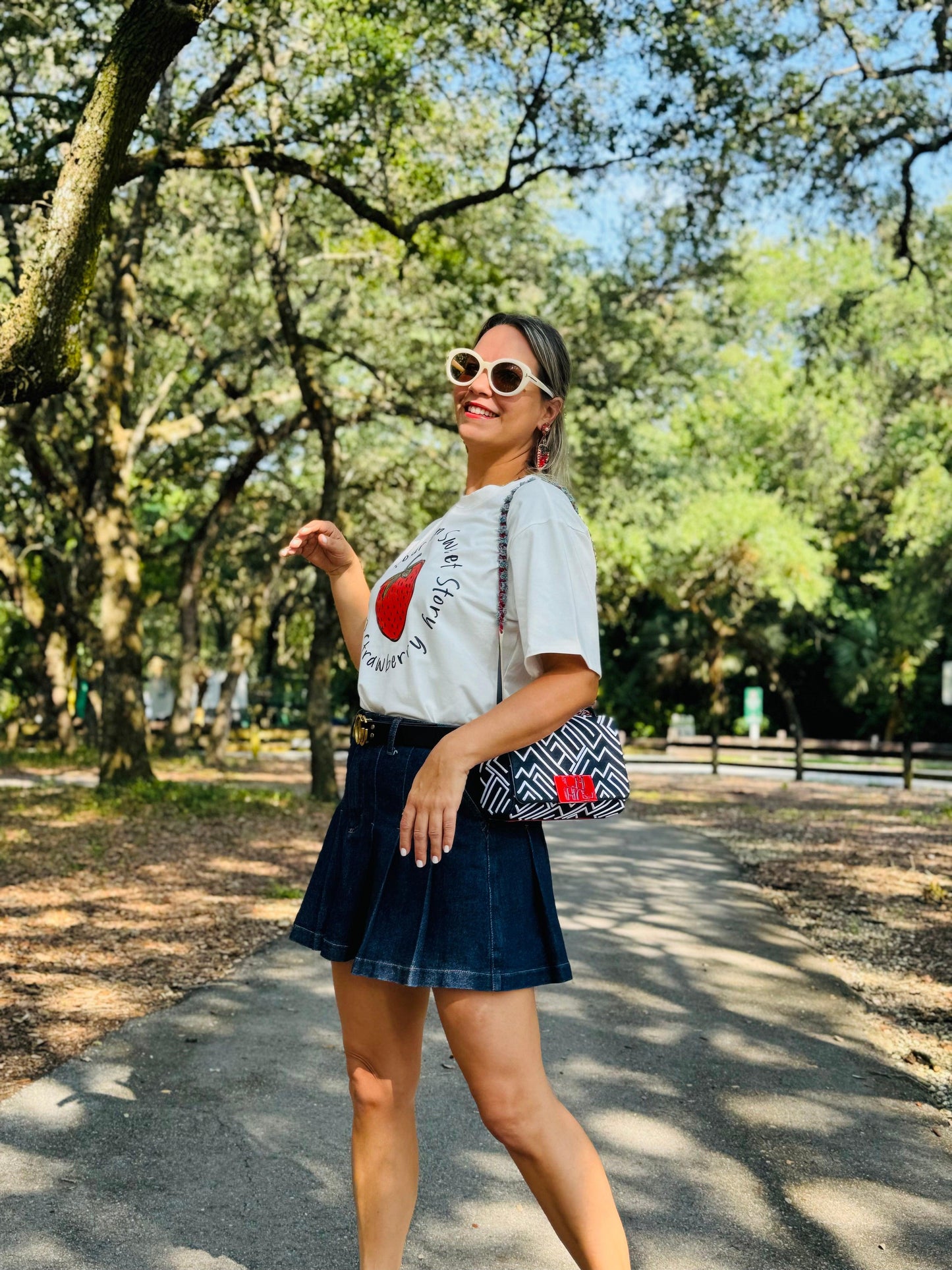 Vibra Jean Skirt