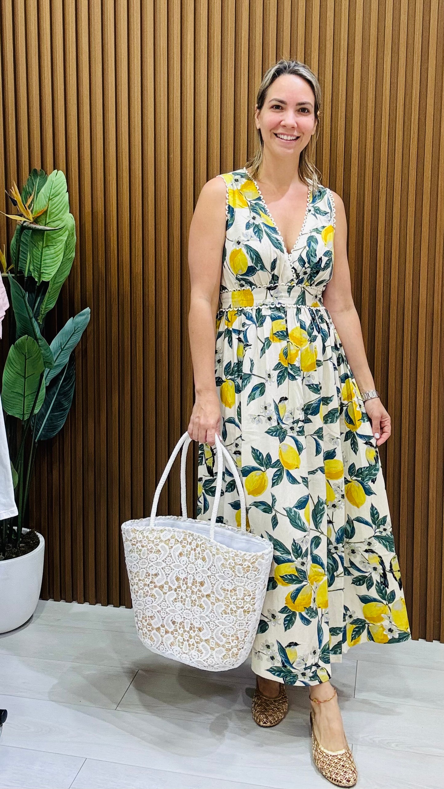 Lemon Final Sale Dress