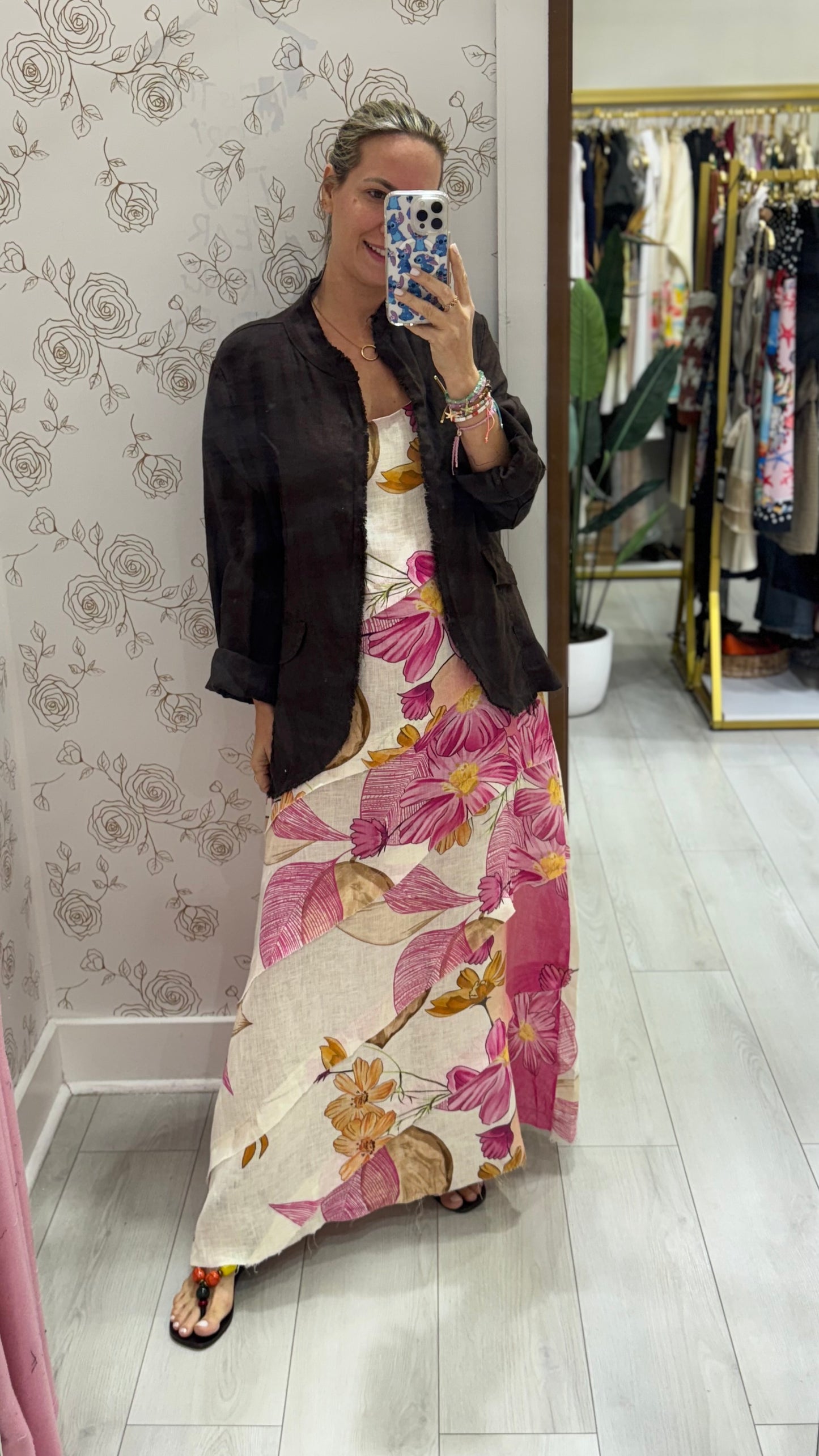 Rebeca Linen Jacket
