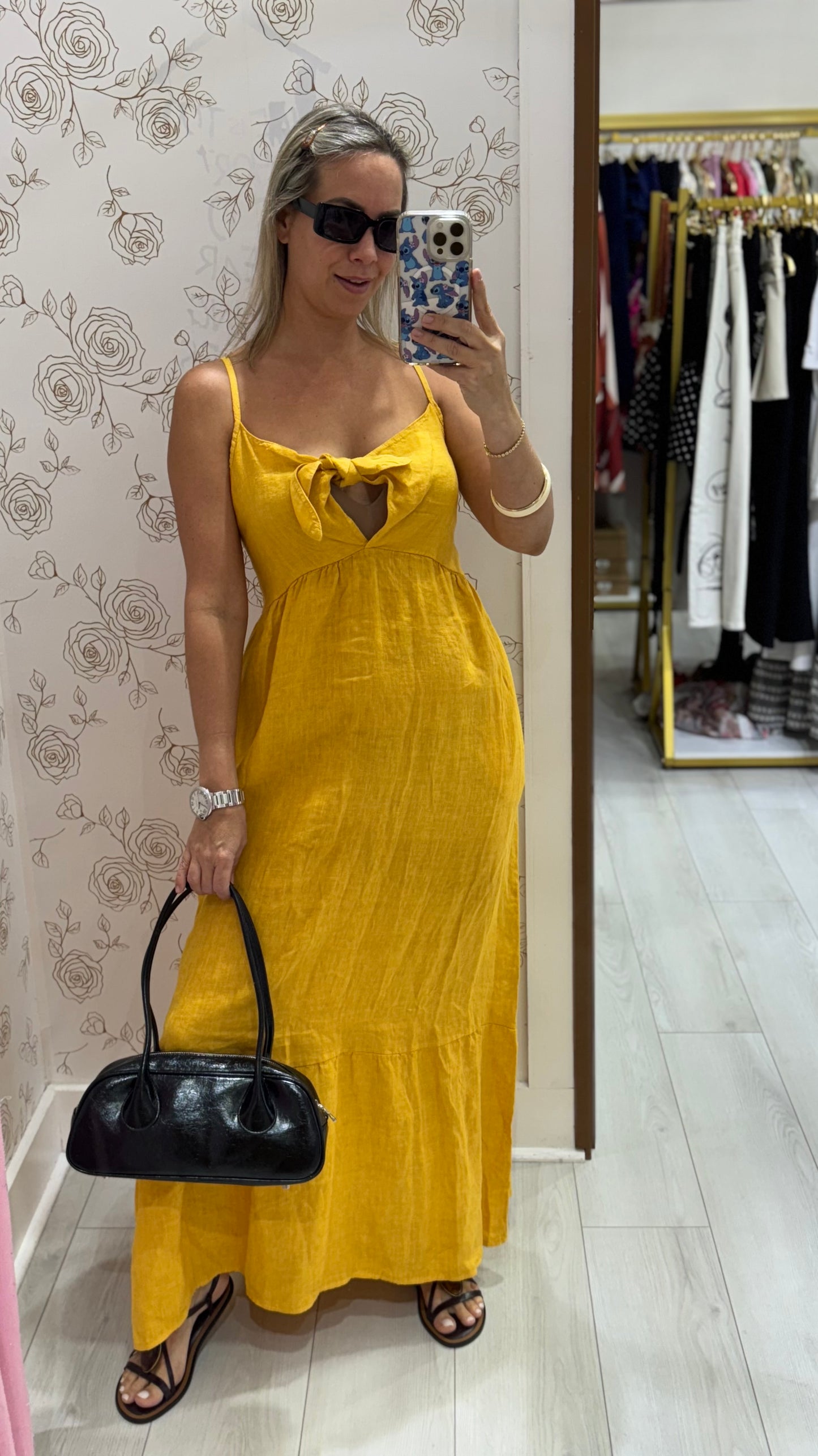 Paula Linen Dress