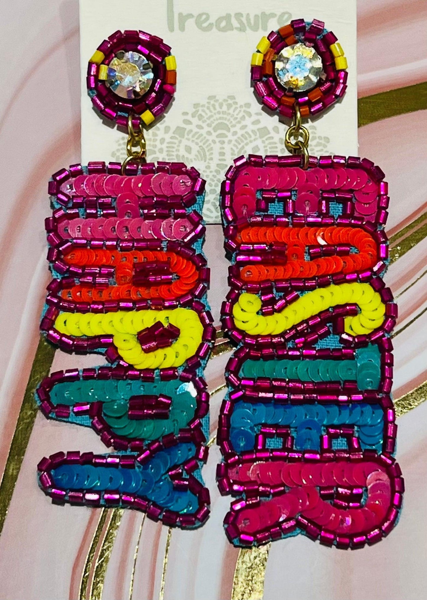 Happy Easter Earring - Grace and Gala Boutique