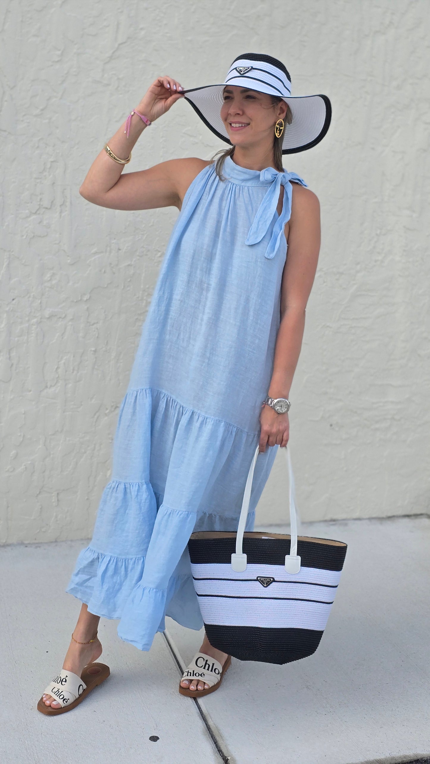 Clarna Linen Dress