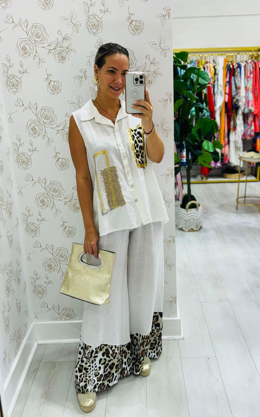 Marla Linen Pant