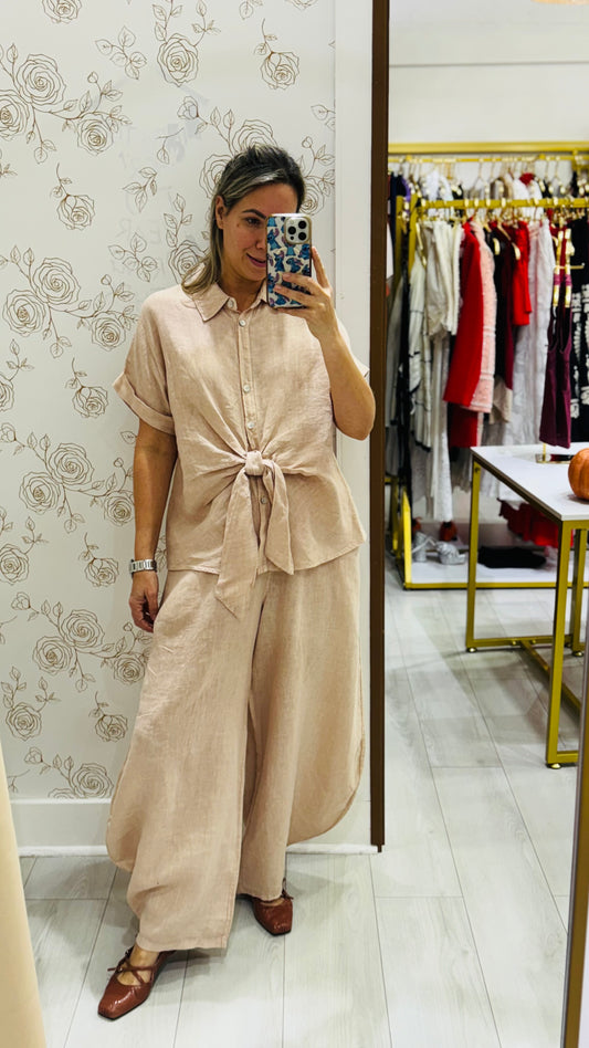 Renata Linen Blouse