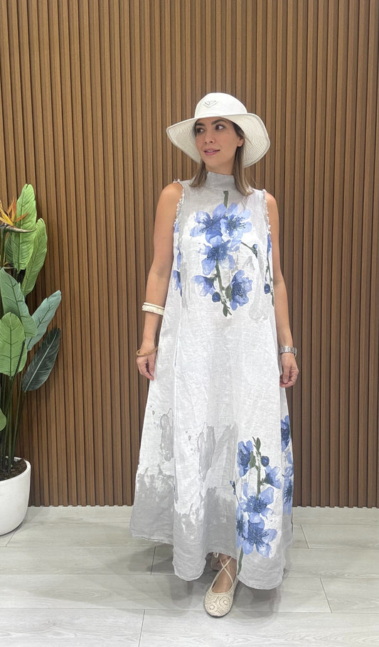 Annah Linen Dress