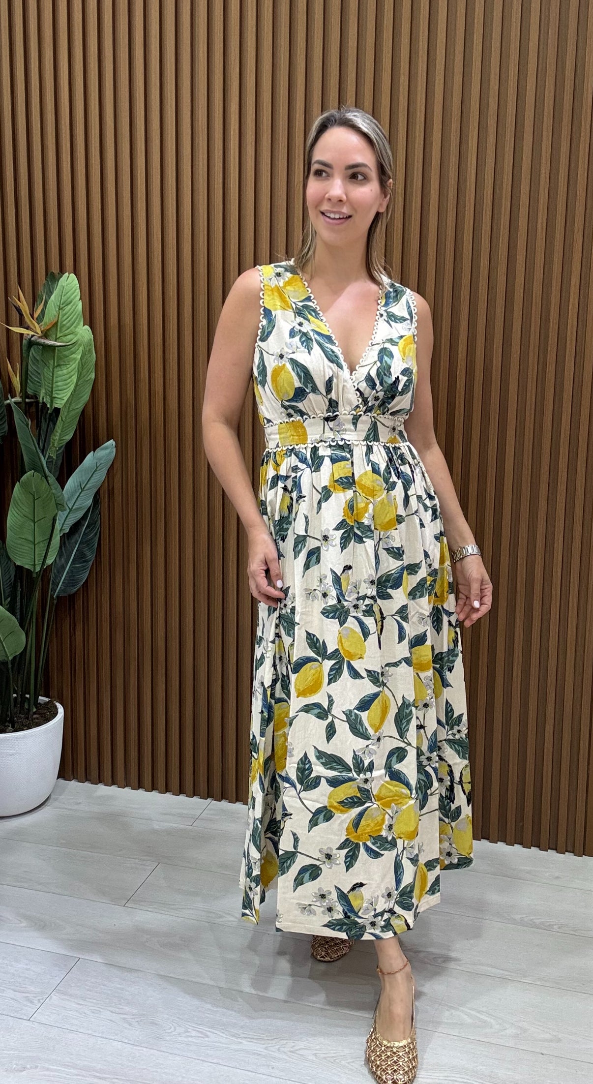 Lemon Final Sale Dress