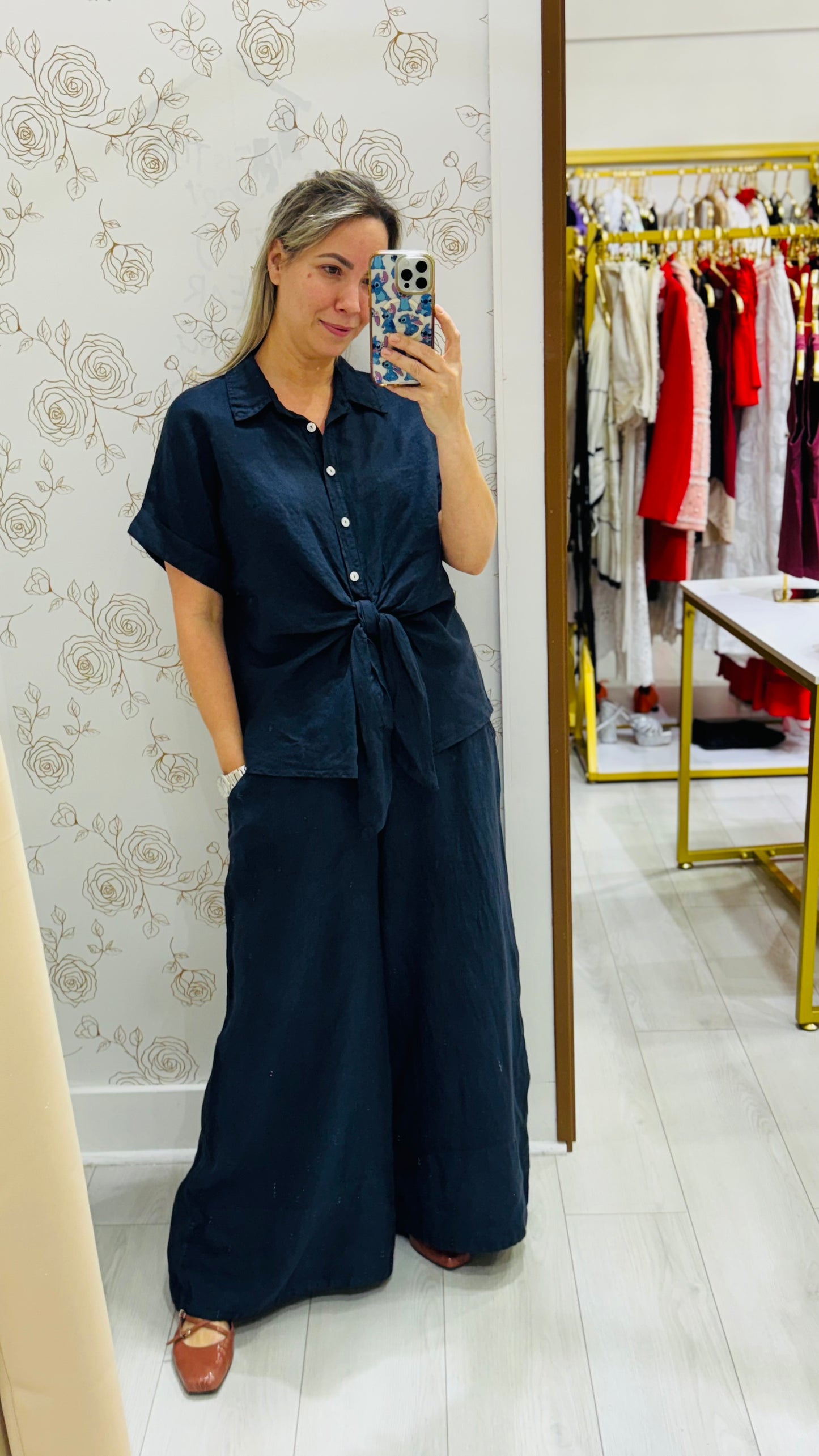 Renata Linen Blouse