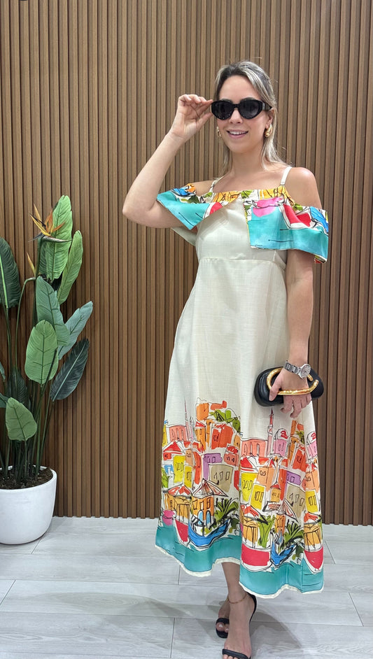 Kori Atena Long Dress