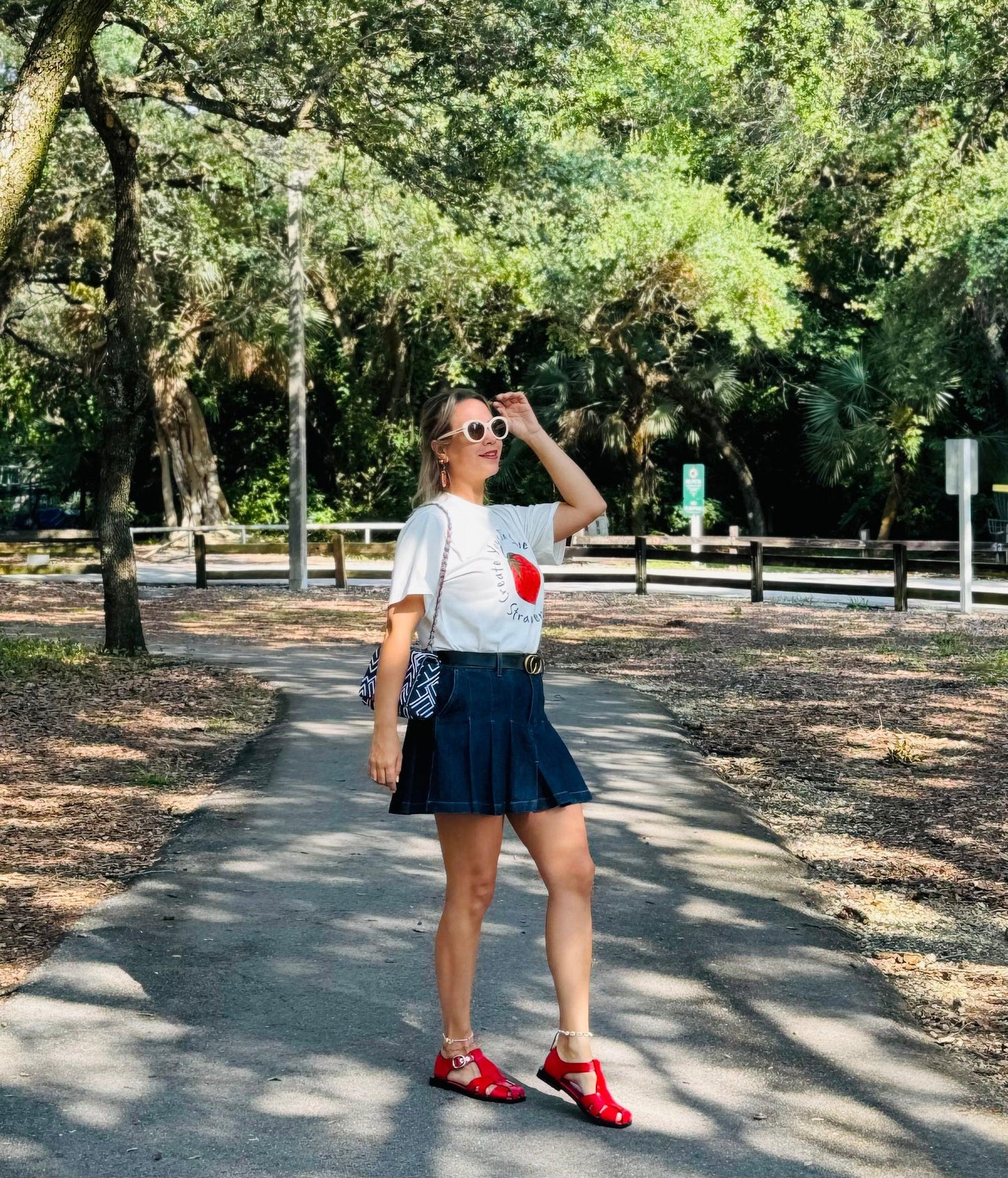 Vibra Jean Skirt
