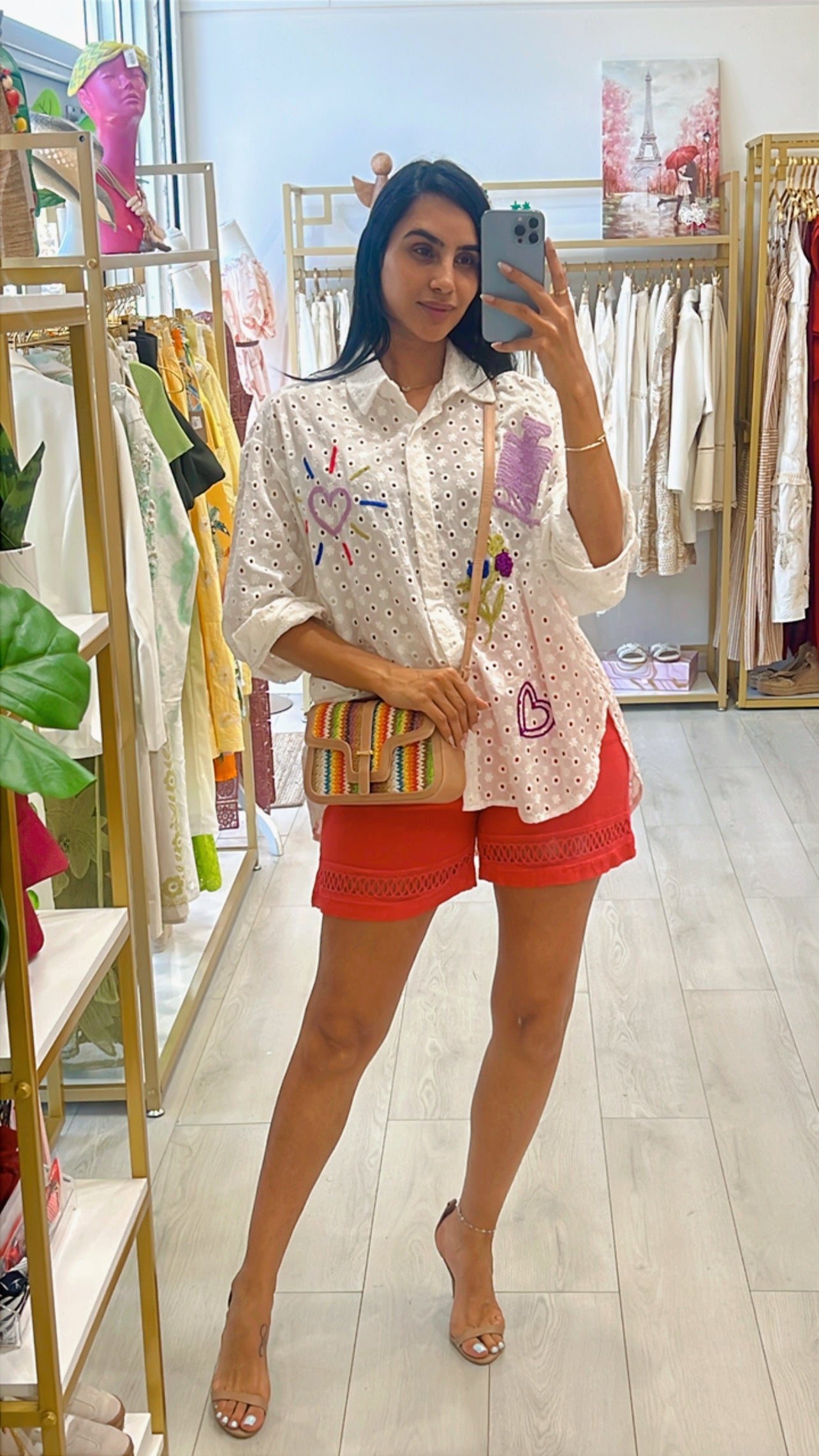 Alena Linen Short