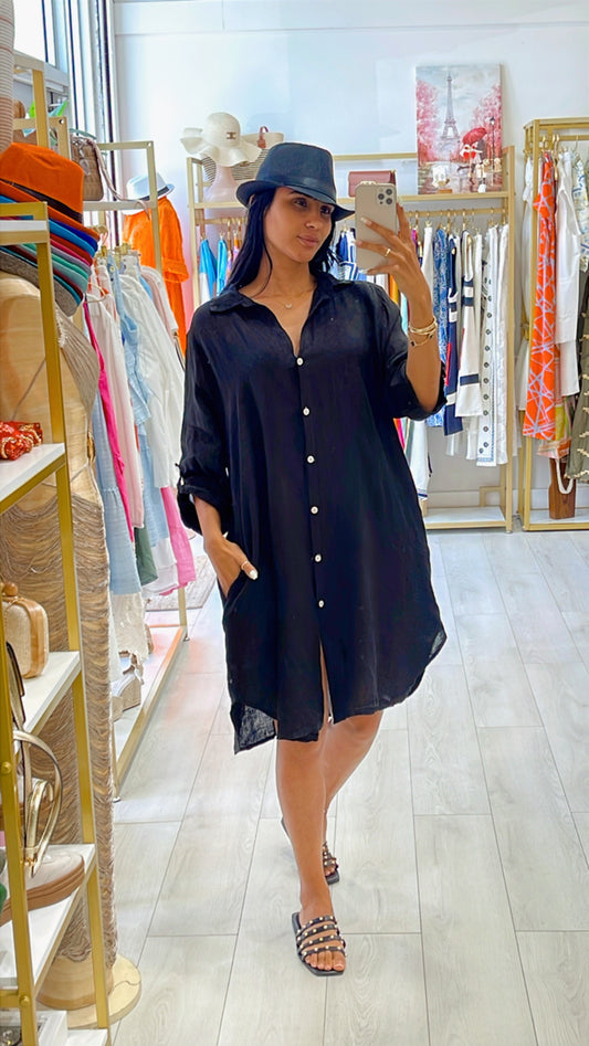 Belinda Linen Dress