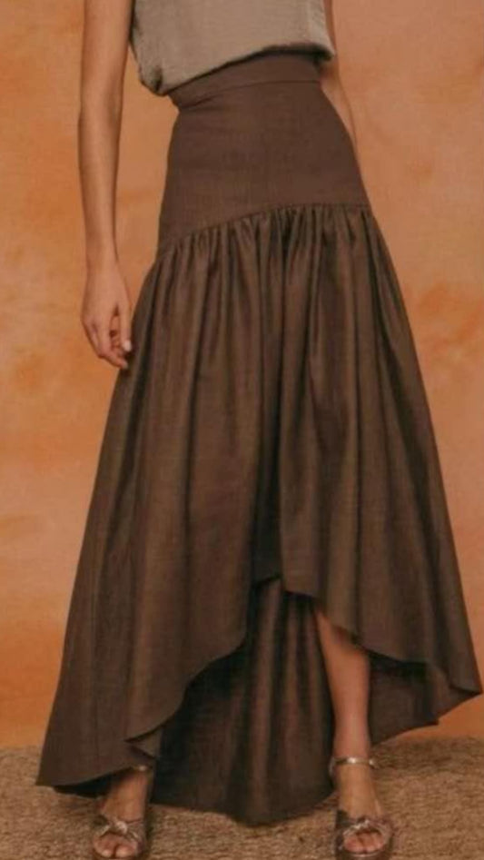 Sara Linen Skirt