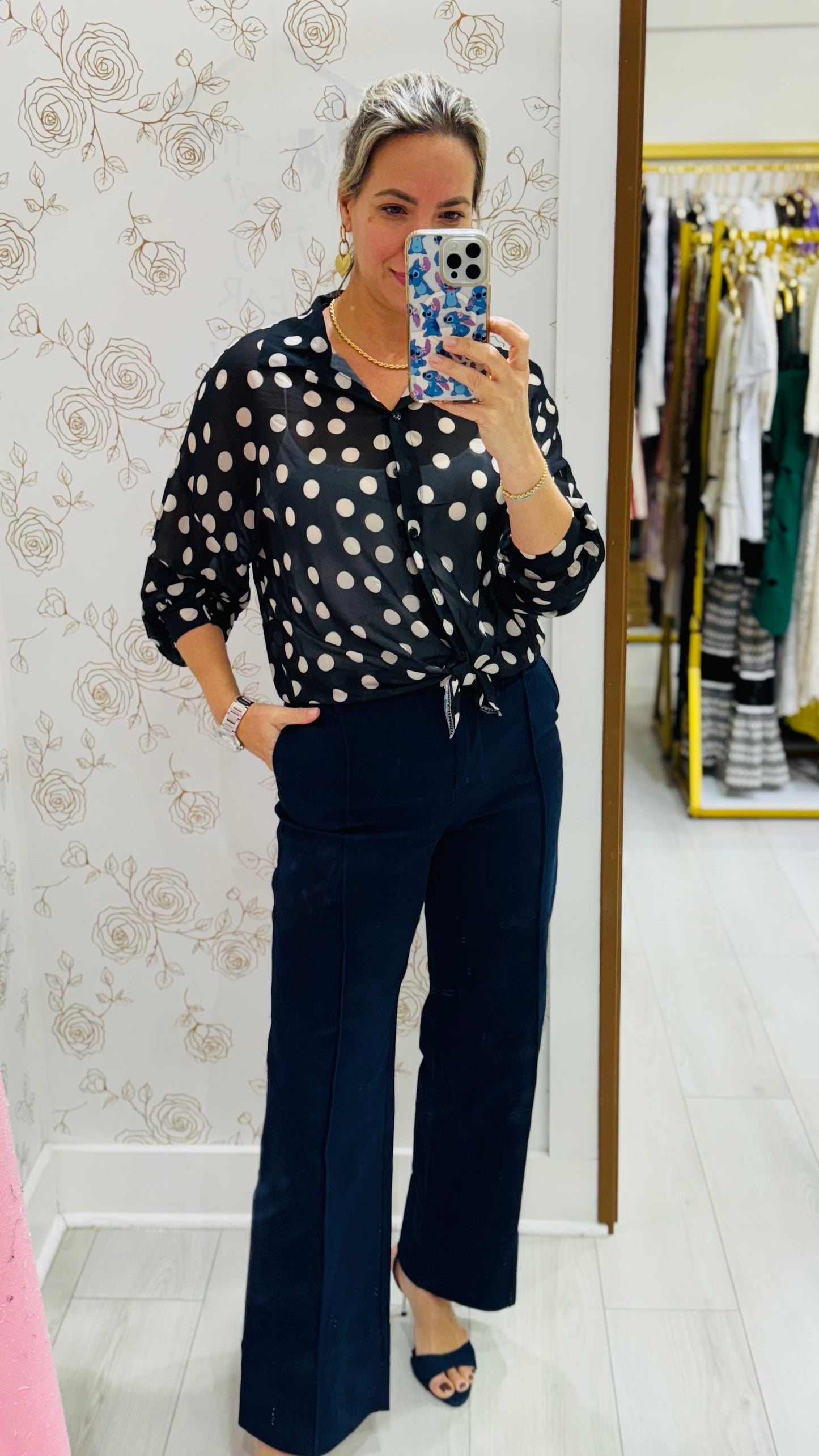 Gina Blouse Dot