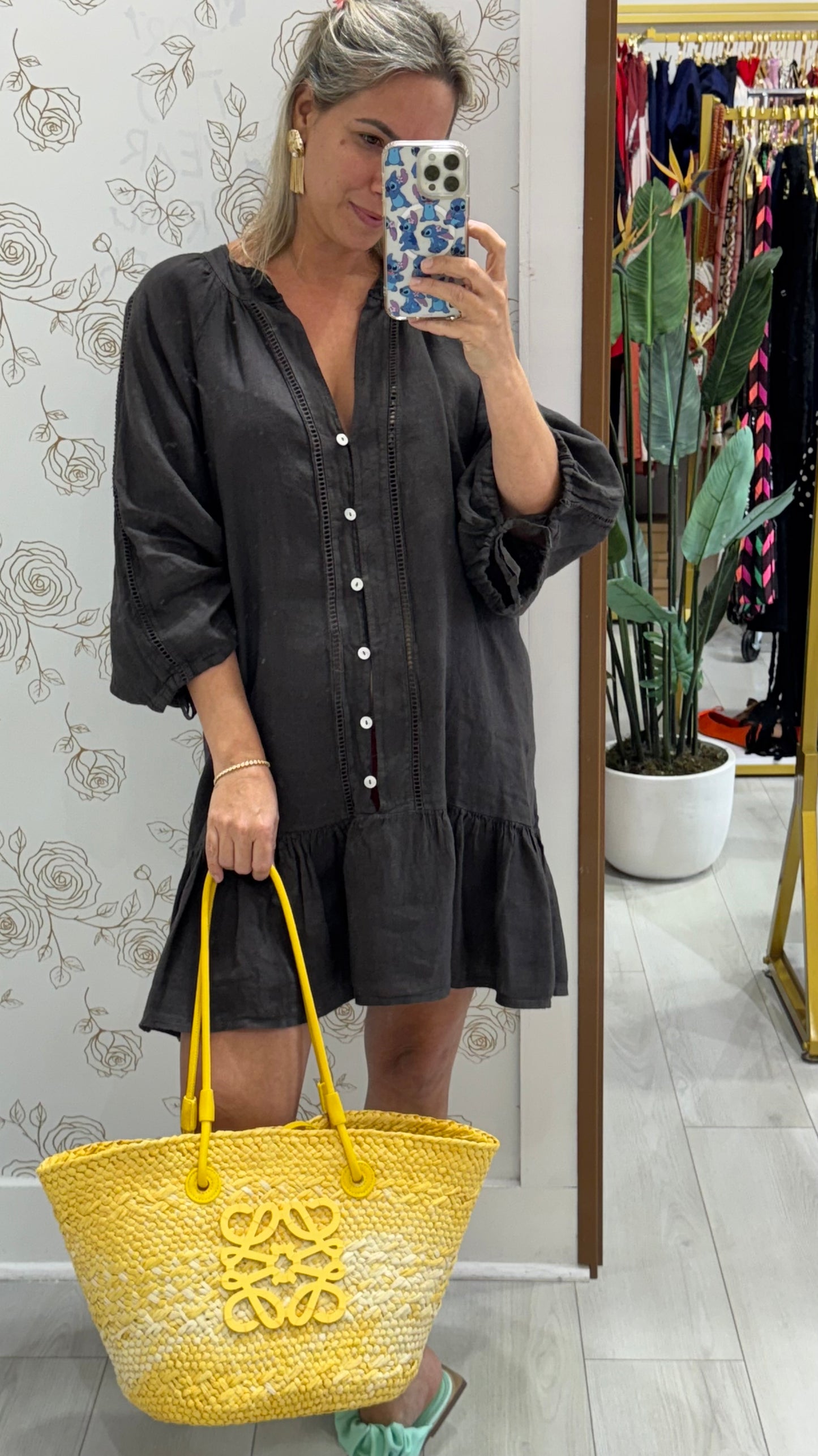 Thais Linen Dress