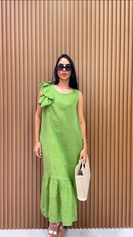 Liudmy Linen Dress