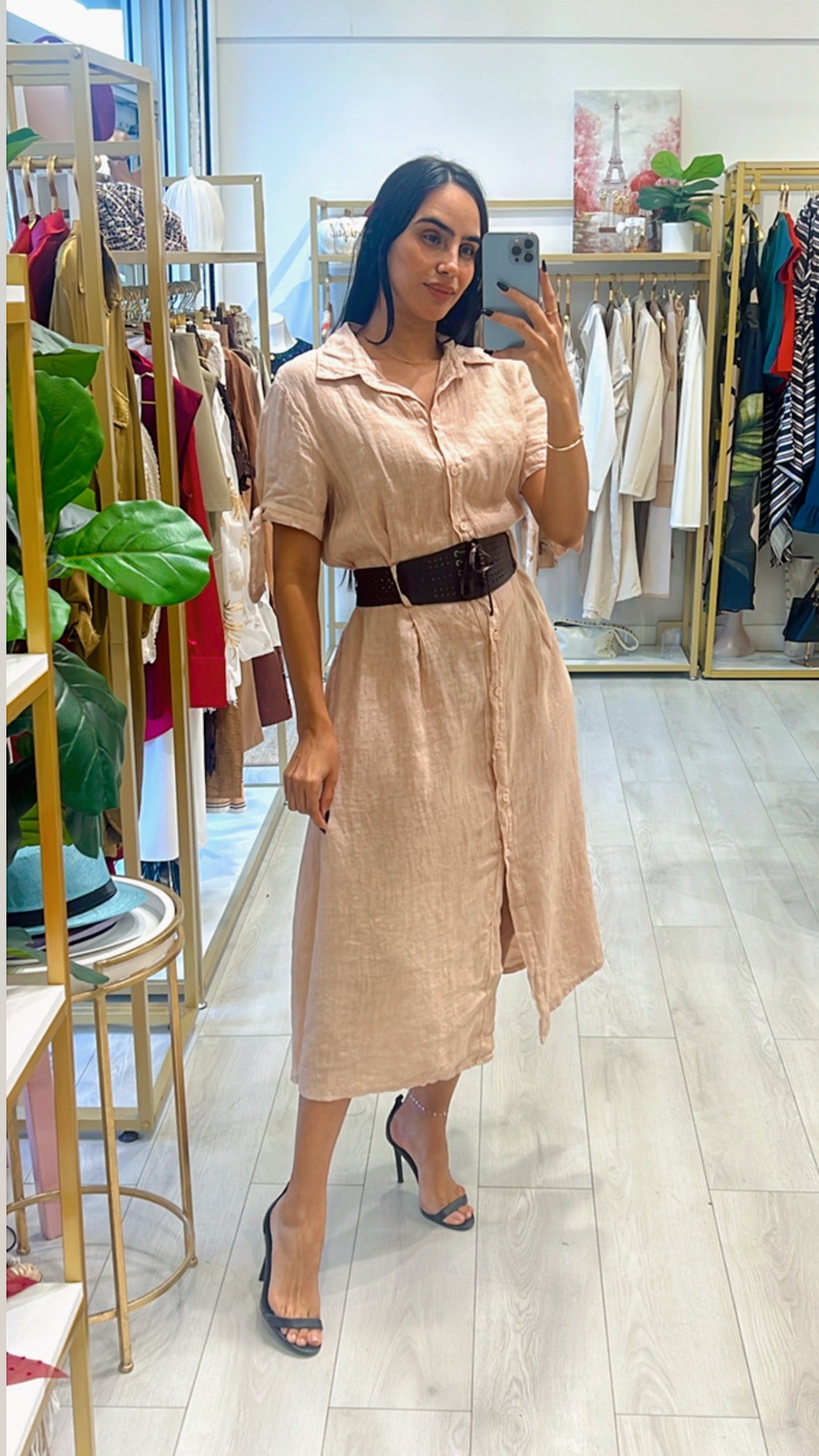 Dalia Linen Dress