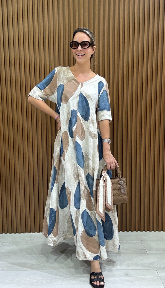 Karina Linen Dress