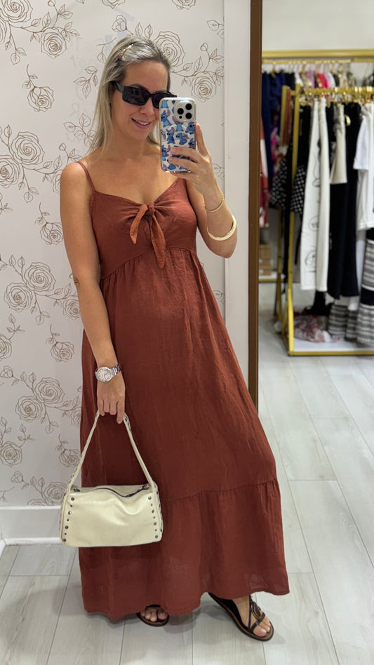 Paula Linen Dress