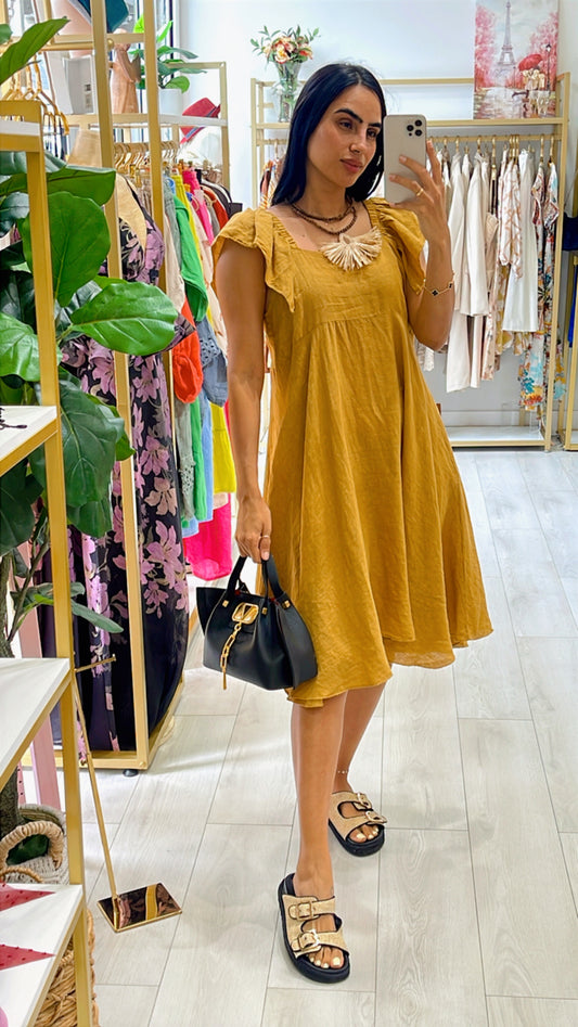 Liane Linen Dress